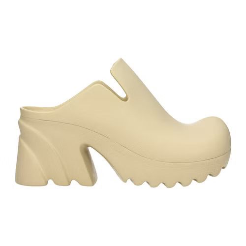 image of Bottega Veneta O1Loc1C0224 Rubber Flash Clogs In Beige Shoes, Women's (Size 8)