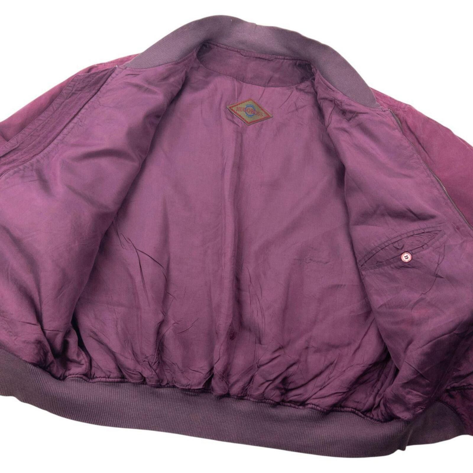 Hugo Boss Vintage 90s Hugo Boss Silk Bomber Jacket Size XXL Size US XXL / EU 58 / 5 - 4 Thumbnail