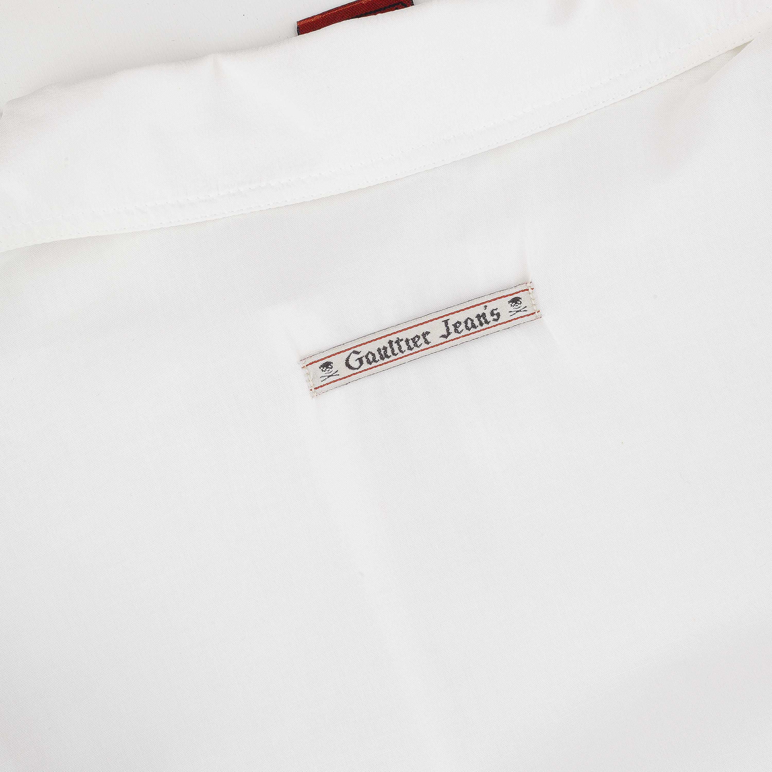 Jean Paul Gaultier Jean Paul Gaultier White Shirt Safety Pin Hook Closures (L) Size L / US 10 / IT 46 - 4 Thumbnail