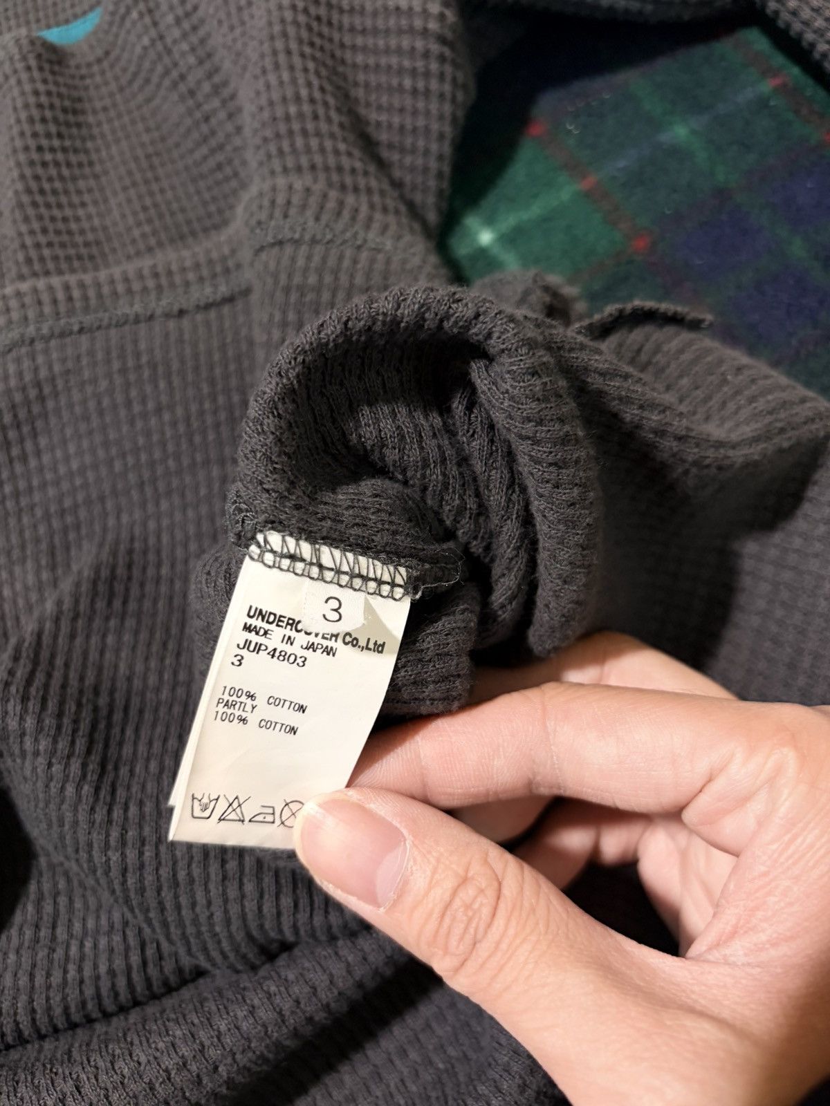 Undercover 90s Undercover Waffle Thermal Pullover Size US L / EU 52-54 / 3 - 3 Thumbnail