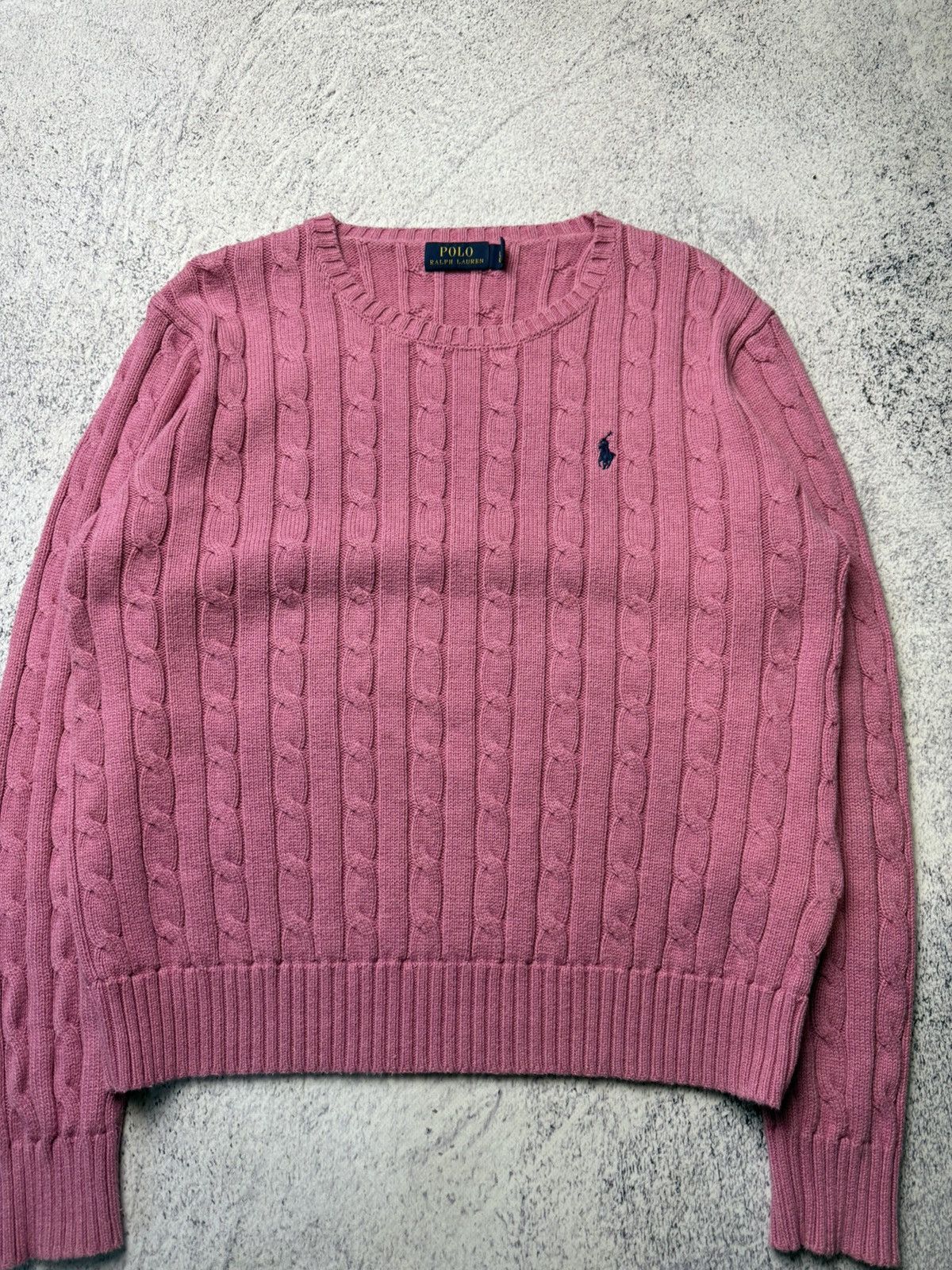 Polo Ralph Lauren Women’s Vintage Polo Ralph Lauren knitted Sweater luxury Size L / US 10 / IT 46 - 5 Thumbnail