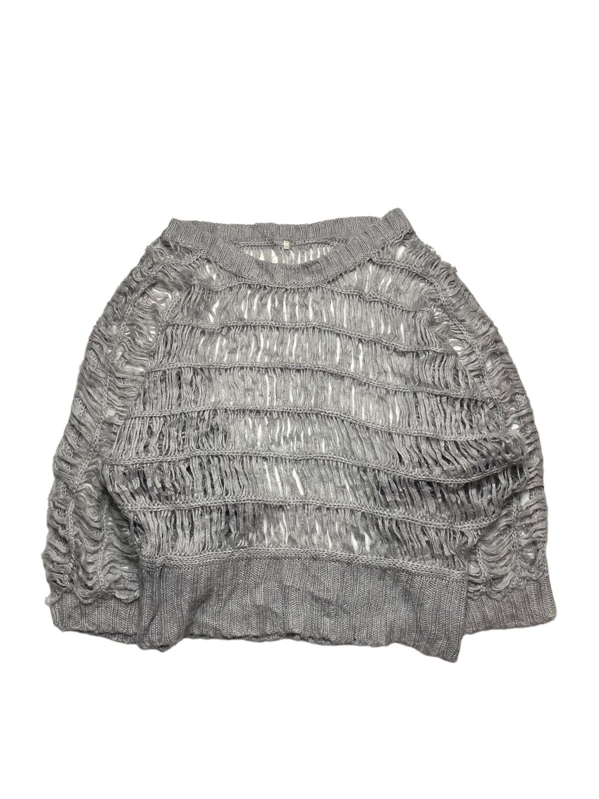 20471120 × Beauty Beast × Japanese Brand 2000s Jade’s - Open Knitted Top Size M / US 6-8 / IT 42-44 - 2 Thumbnail