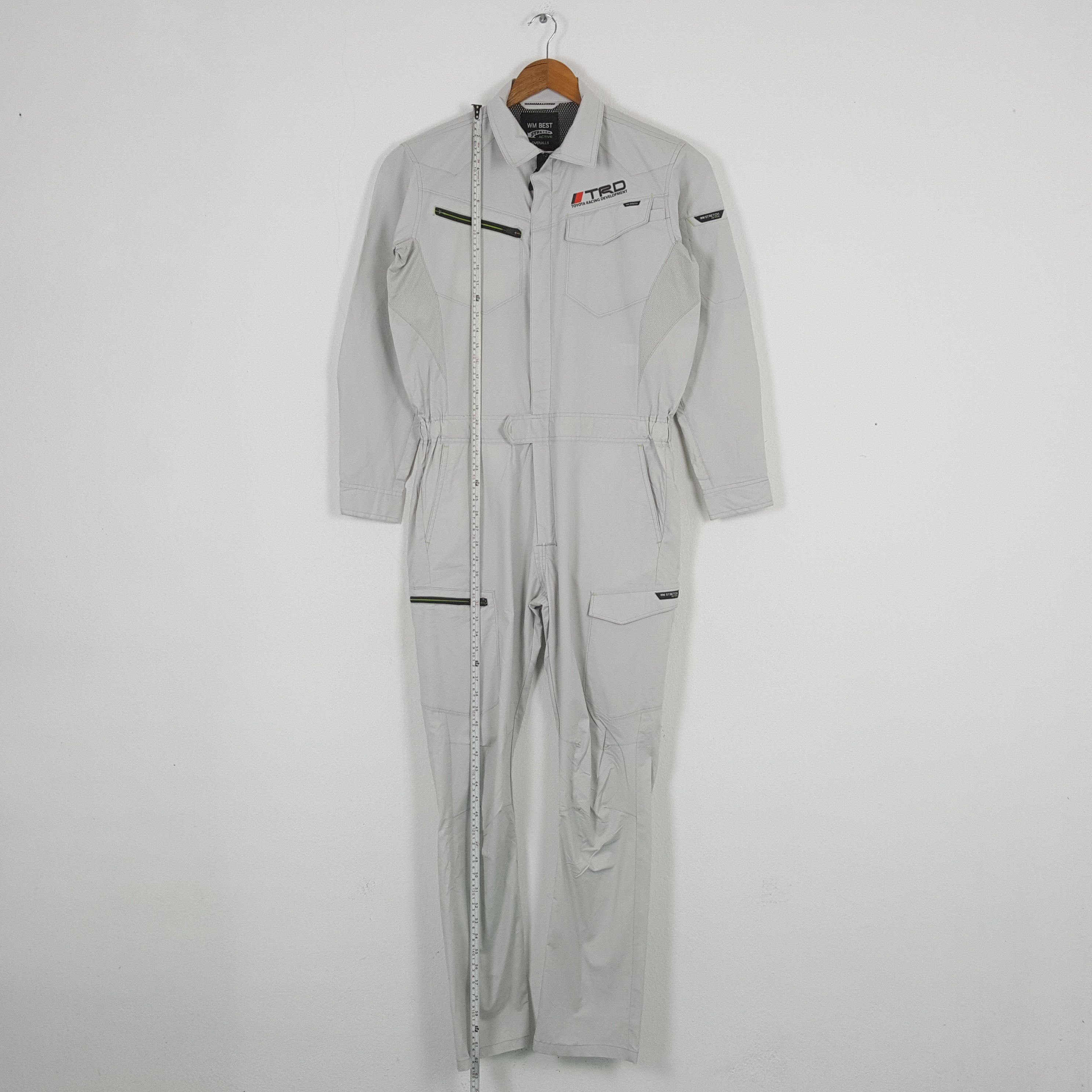 Japanese Brand × Vintage Vintage TRD Toyota Motor Sports Racing Coverall C286N17 Size US M / EU 48-50 / 2 - 7 Thumbnail