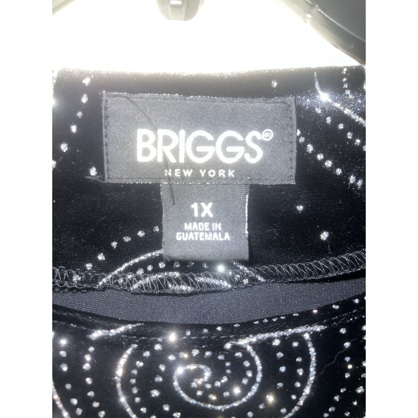 & Other Stories Briggs New York Women’s Blouse XL Black Sweater Shirt Silver Size XL / US 12-14 / IT 48-50 - 2 Thumbnail