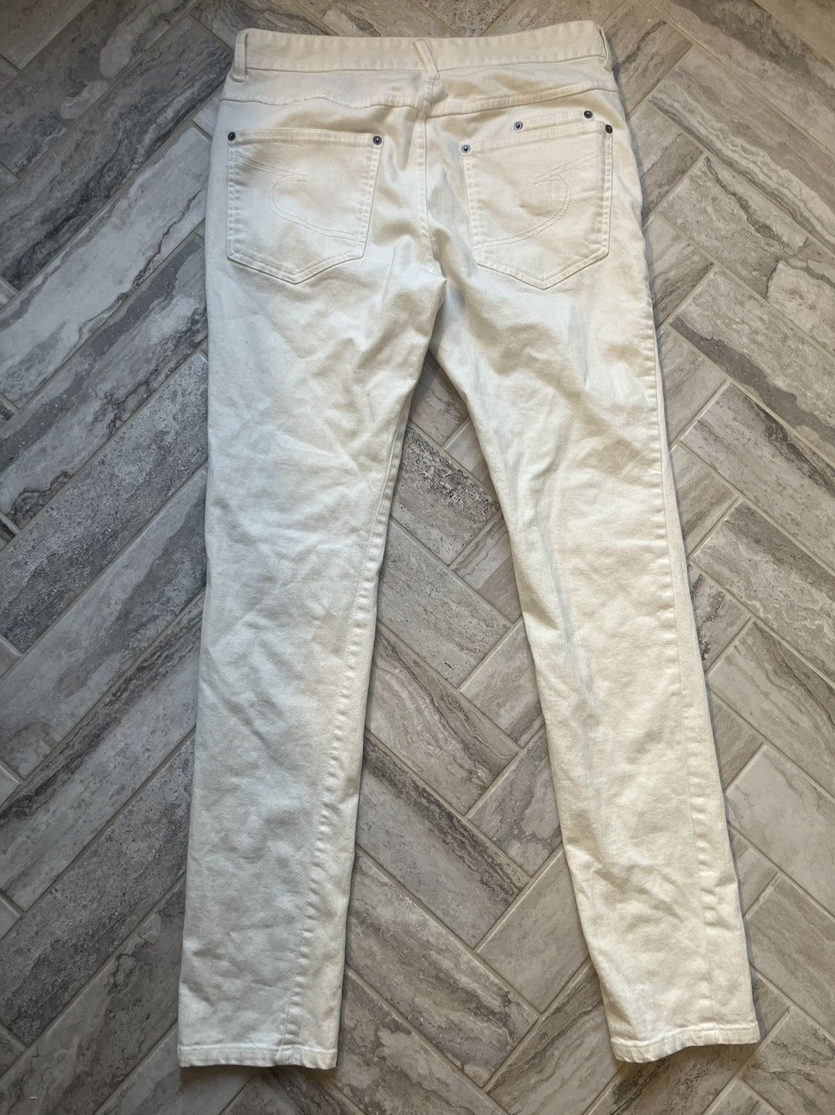 semanticdesign white semantic design jeans Size US 30 / EU 46 - 4 Thumbnail