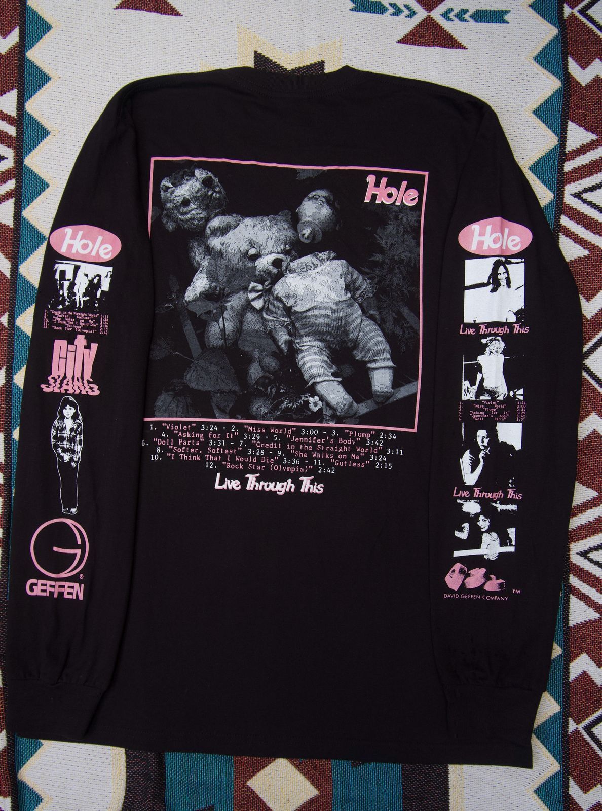 Band Tees HOLE through This grunge Bands Nirvana Tshirt Size US XL / EU 56 / 4 - 4 Thumbnail