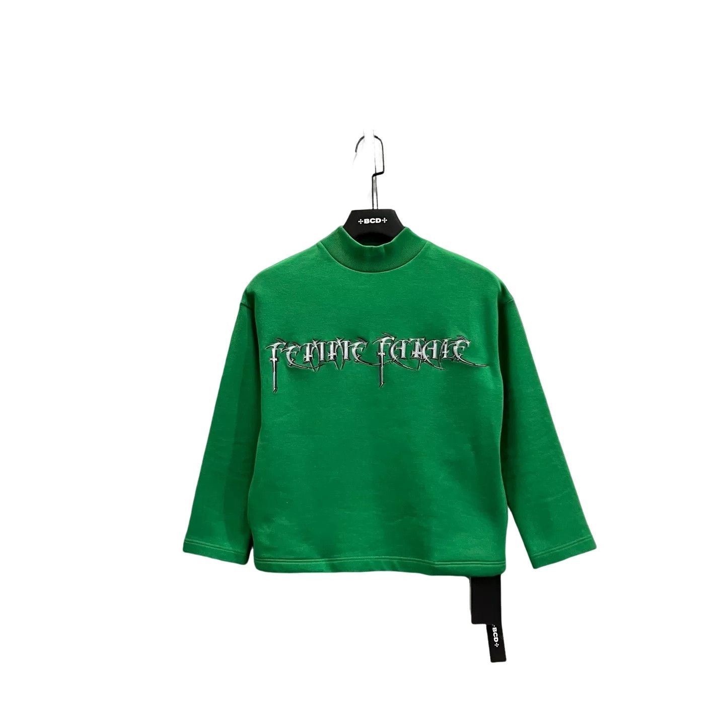 Balenciaga Balenciaga Femme Fatale Mock Neck Sweatshirt S Size US S / EU 44-46 / 1 - 1 Thumbnail