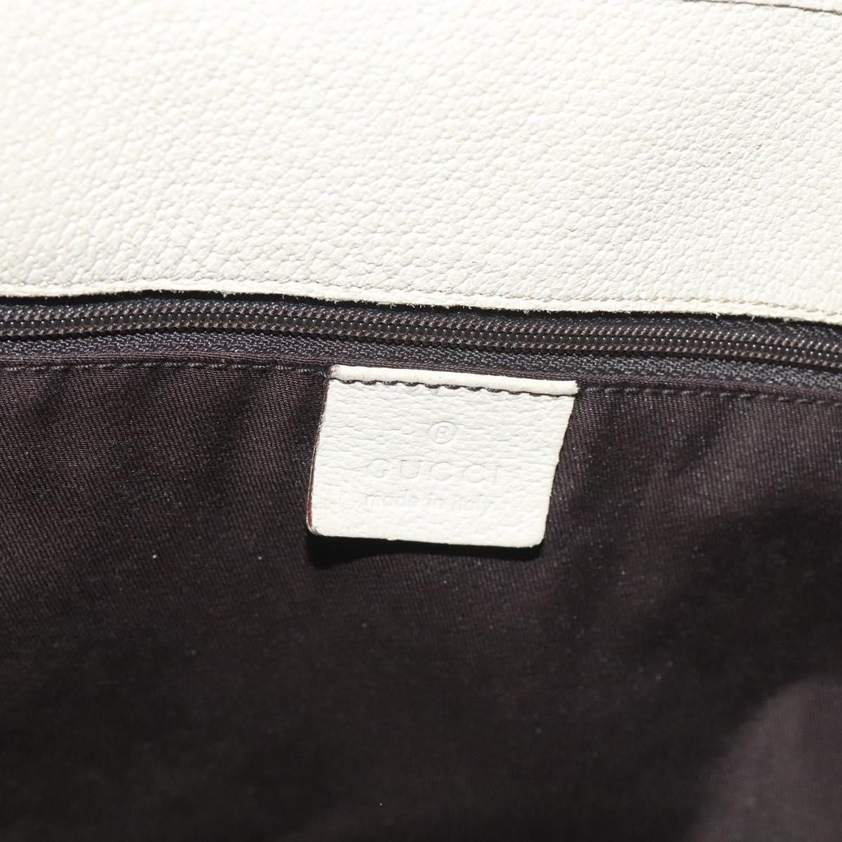 Gucci GUCCI GG Canvas Tote Bag Beige Gold Size ONE SIZE - 15 Thumbnail