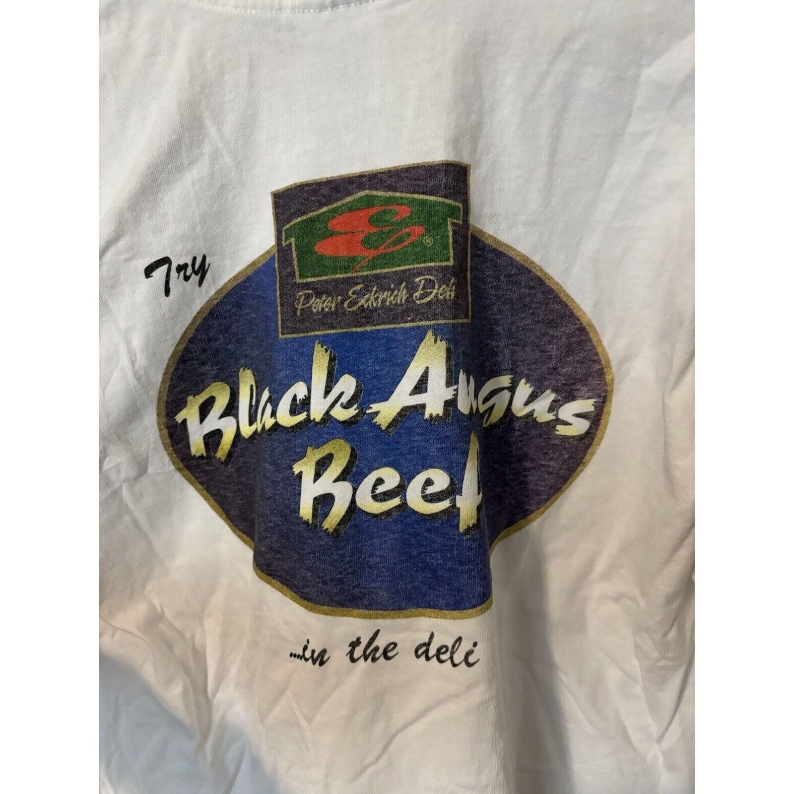 Other Vintage Its no Bull White Black Angus Beef T-shirt Size L Size US L / EU 52-54 / 3 - 4 Thumbnail