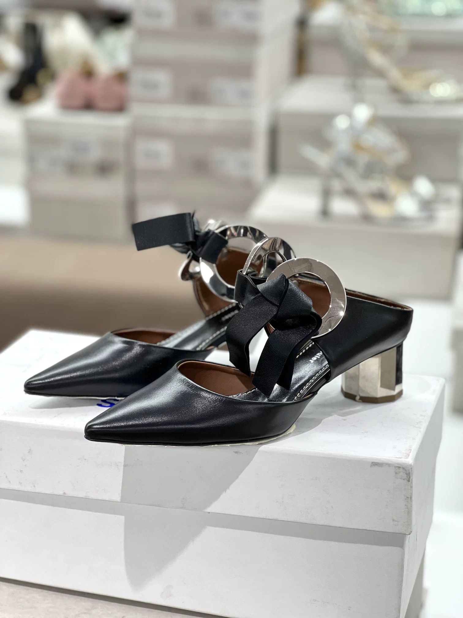 Proenza Schouler Proenza Schouler Circle Heel Shoes Size US 4 / IT 34 - 1 Thumbnail