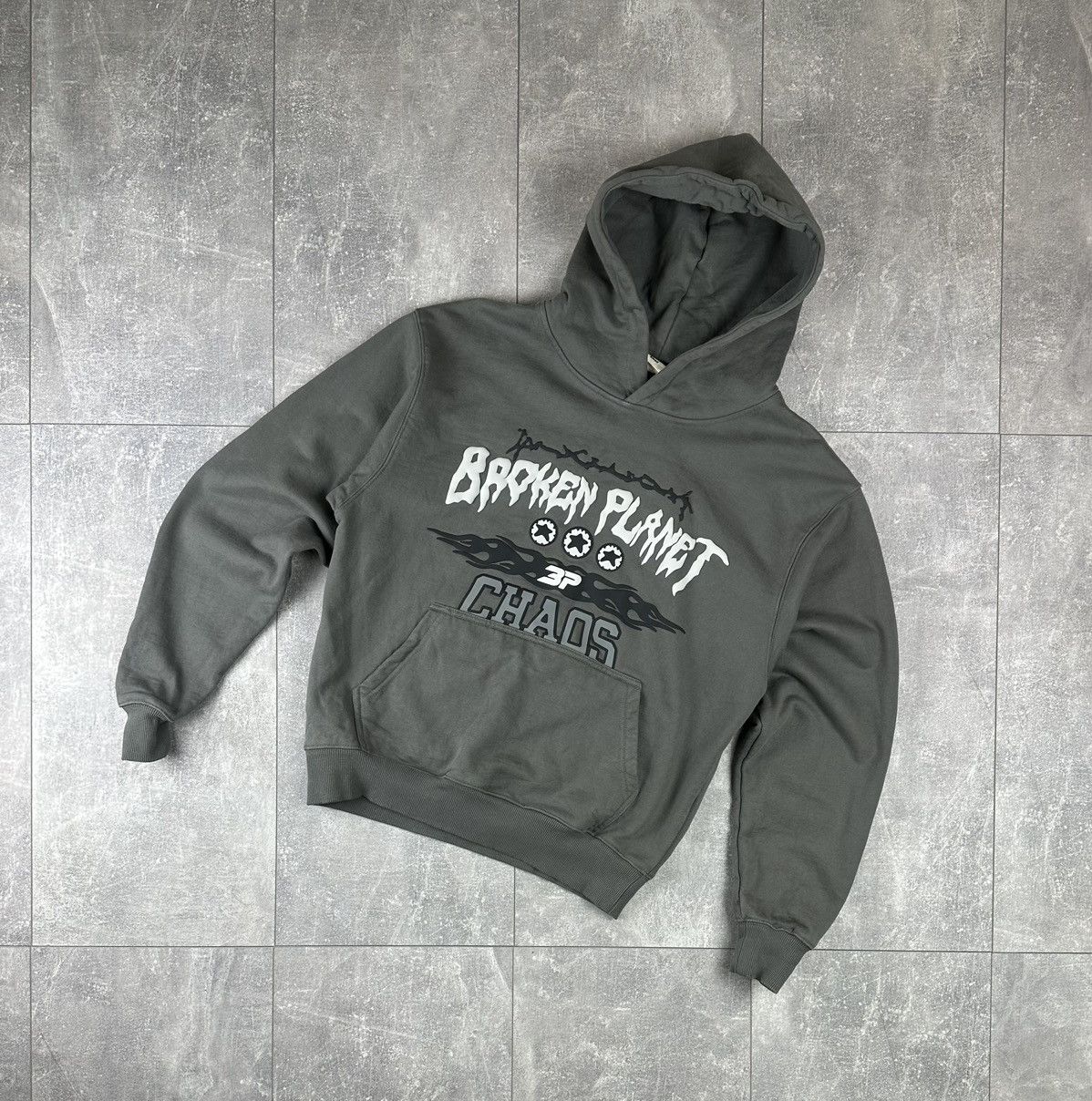 Broken Planet Broken Planet Chaos Gunmetal Grey Hoodie Size US S / EU 44-46 / 1 - 2 Thumbnail