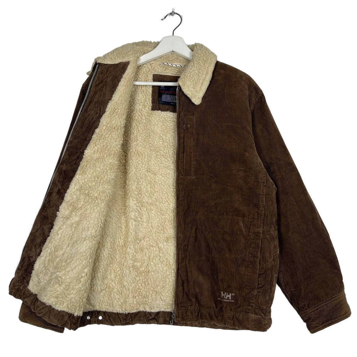 Helly Hansen 🔥 HELLY HANSEN CORDUROY SHEARLING BLOUSON JACKET Size US M / EU 48-50 / 2 - 1 Thumbnail