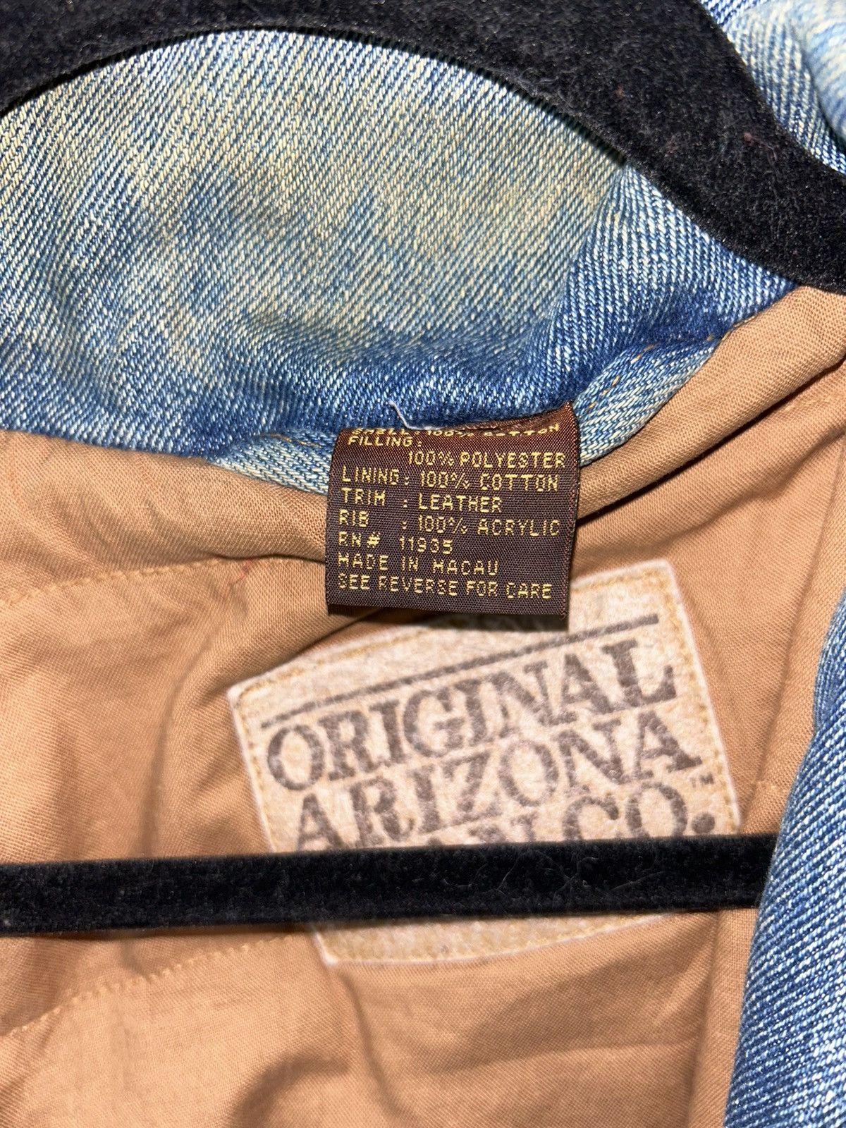 Vintage Vintage Arizona Jean Co Demin Jacket Size US XL / EU 56 / 4 - 3 Thumbnail