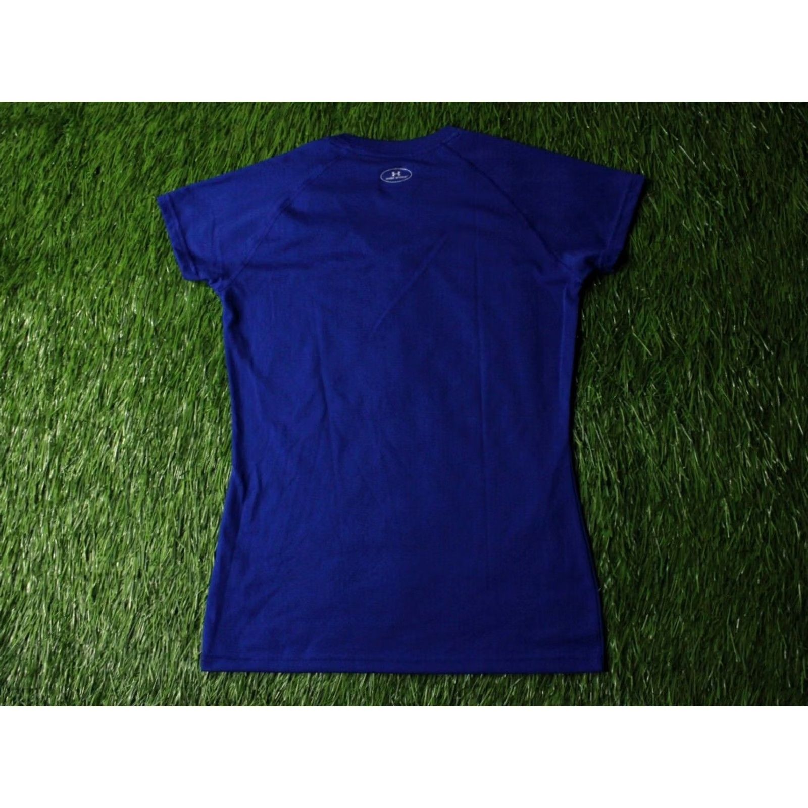 Under Armour UNDER ARMOUR HEATGEAR WOMEN SHIRT XS BLUE COMPRESSION TRAINING T-SHIRT jersey ORIGINAL SIZE XS Size XS / US 0-2 / IT 36-38 - 6 Thumbnail