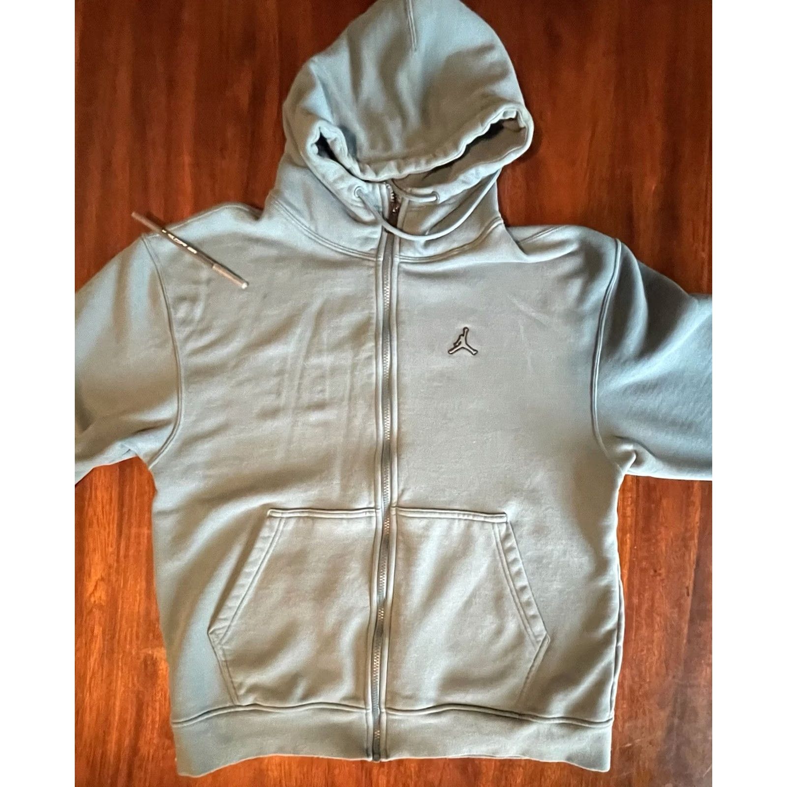 Jordan Brand Jordan Jumpman Full Zip Women’s L Blue Hoodie Jacket J2095 Size L / US 10 / IT 46 - 3 Thumbnail