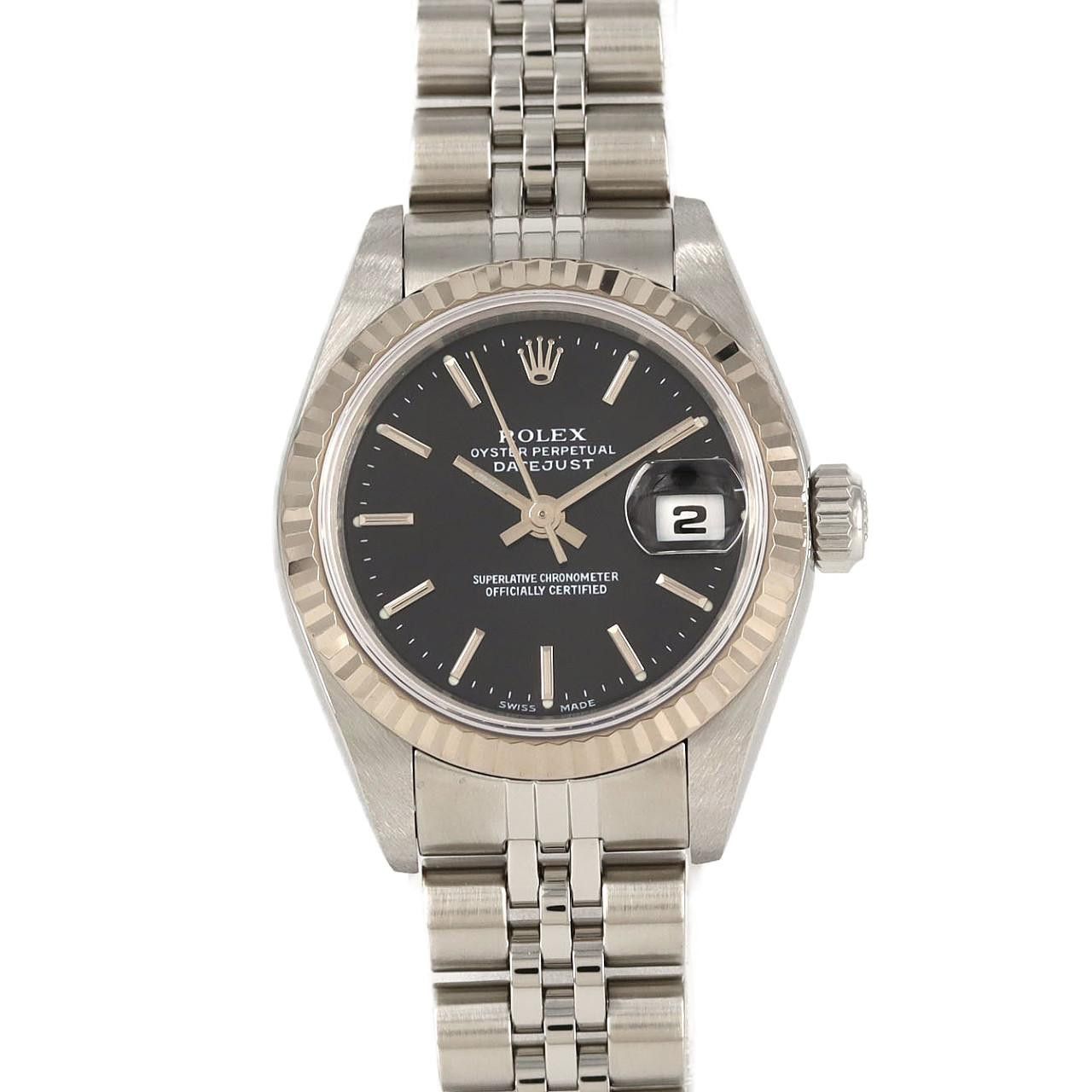 Rolex Rolex Rolex Datejust Stainless Steel White Gold Watch Metal Automatic 79174 DUTY FREE for USA Size ONE SIZE - 1 Thumbnail