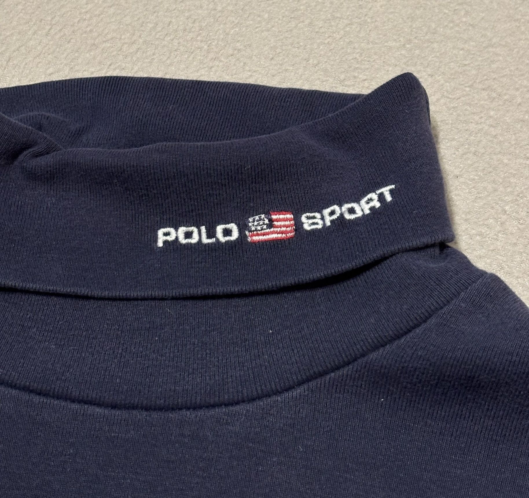 Ralph Lauren Polo Sport Ralph Lauren Turtleneck Sweatshirt Size L Size US L / EU 52-54 / 3 - 12 Thumbnail