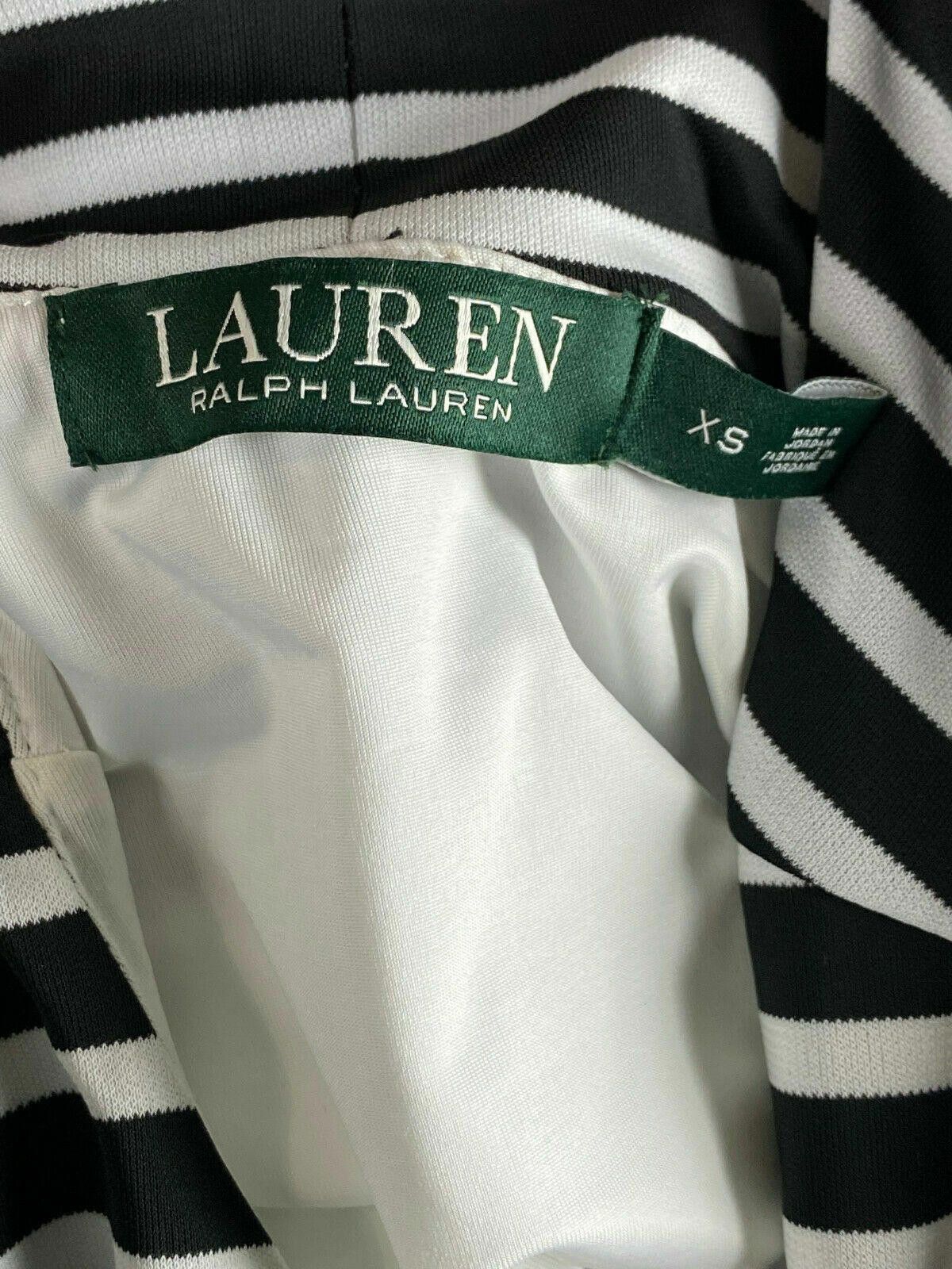 Lauren Ralph Lauren Ladies Lauren Ralph Lauren Black White A-Line Dress Size XS Size XS / US 0-2 / IT 36-38 - 8 Thumbnail