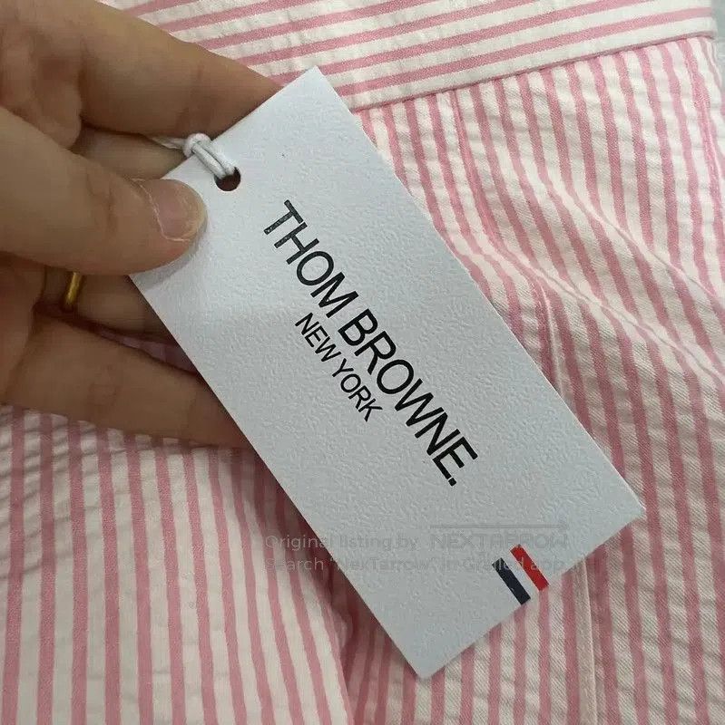 Thom Browne Thom Browne Summer Pink Cotton Mini Skirt . Size 26" / US 2 / IT 38 - 5 Thumbnail