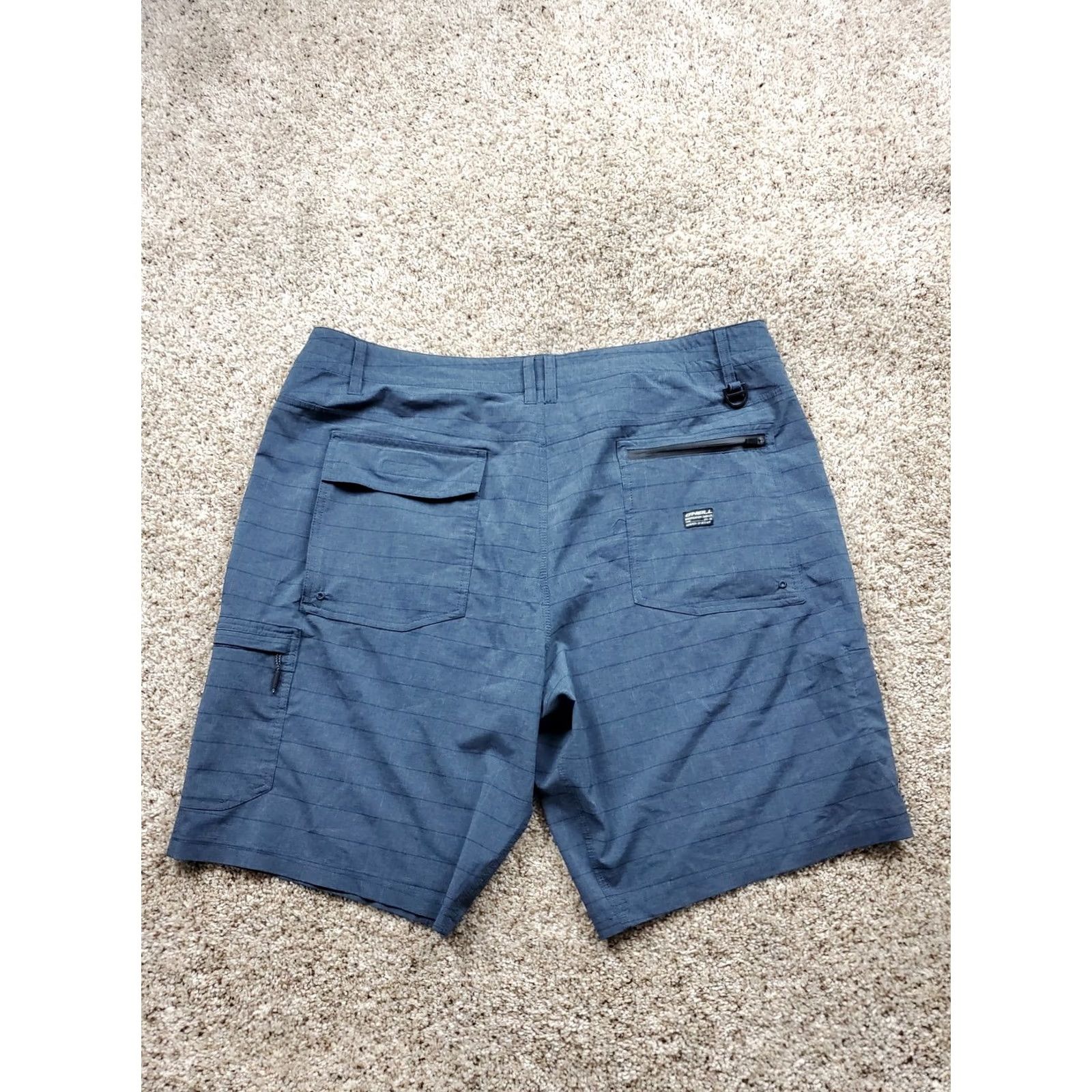 O'Neill VINTAGE? No. ONeill Crossover Hybrid Shorts Mens 40 Blue Quick Dry Cargo Pockets Stretch Size US 40 / EU 56 - 6 Thumbnail