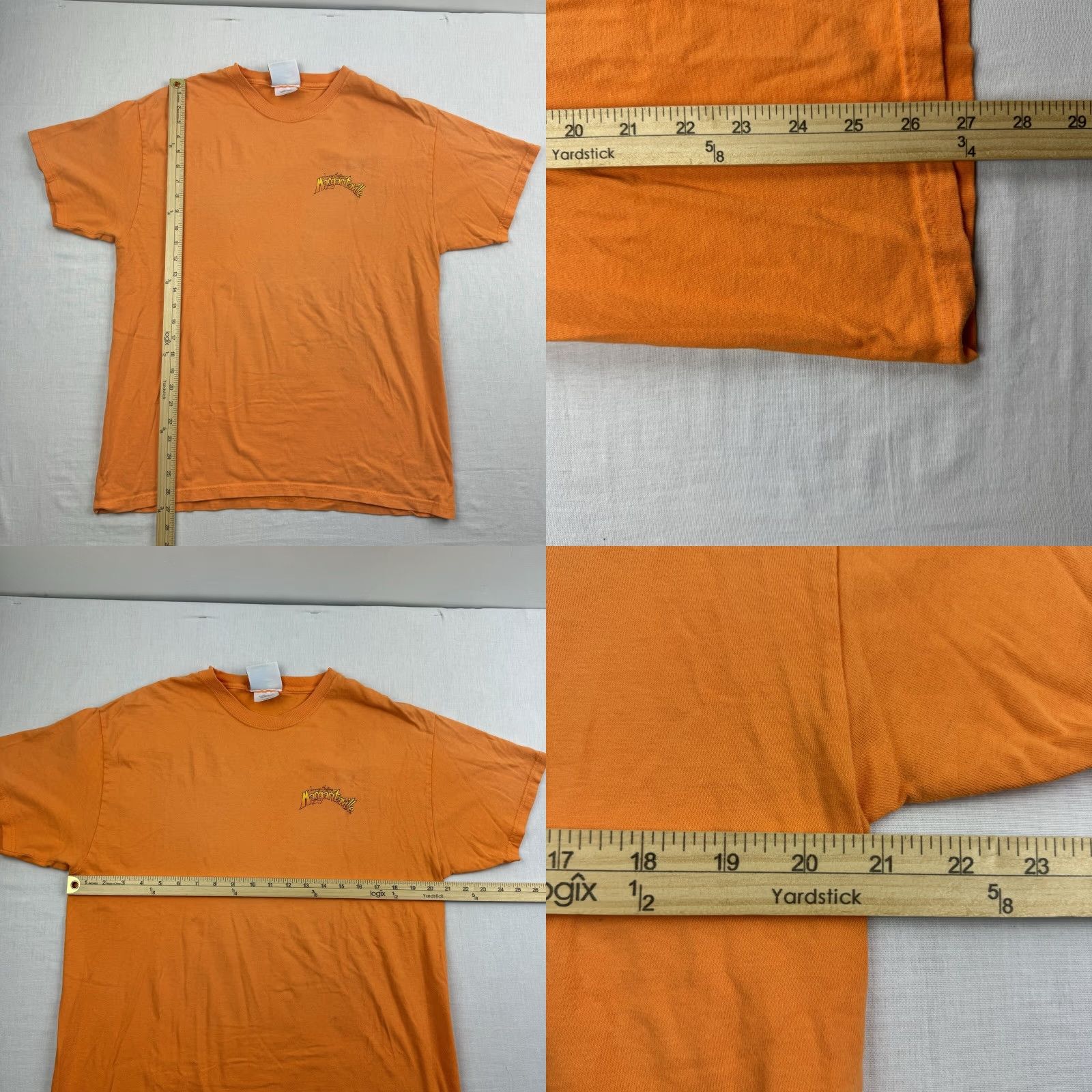 Vintage VINTAGE Margaritaville Shirt Adult Large Orange New Orleans Jimmy Buffett Y2K Size US L / EU 52-54 / 3 - 8 Thumbnail