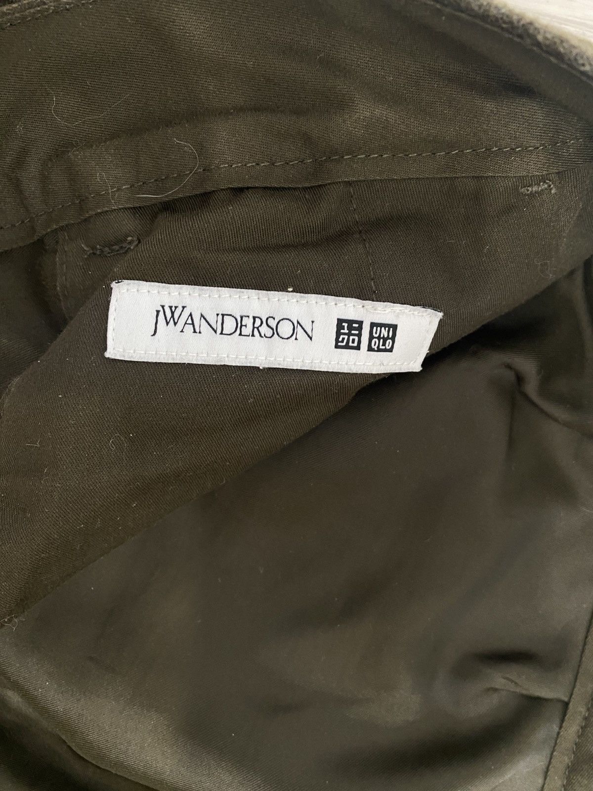 JW Anderson × Uniqlo JW Anderson x Uniqlo olive tuck wool pants Size M Mens Size US 32 / EU 48 - 5 Thumbnail