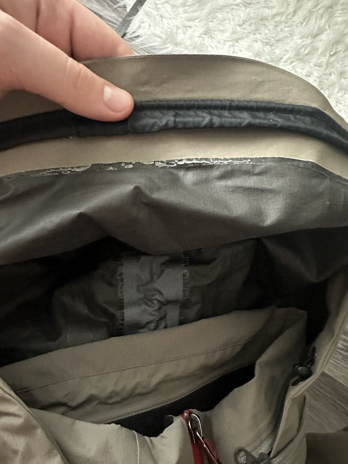 Arc'teryx RARE Arcteryx Beta Alpha SL Beige Gore Tex Jacket Red Zipper Size US L / EU 52-54 / 3 - 20 Thumbnail