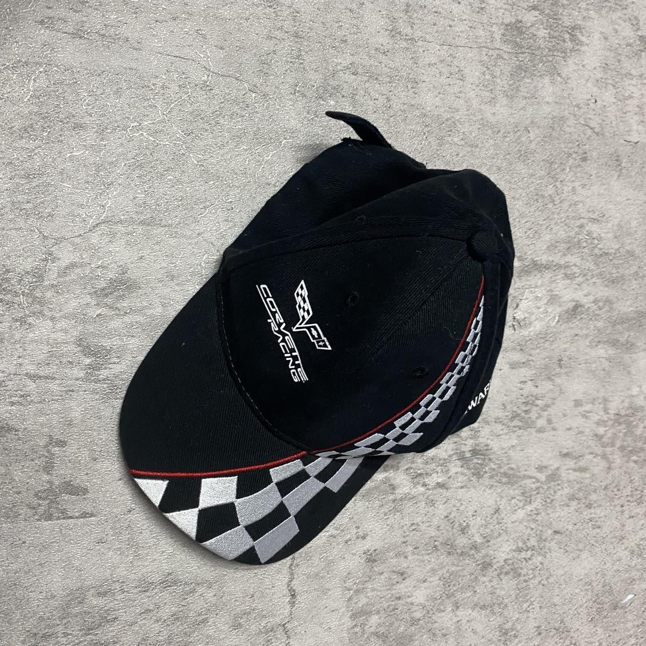 Other Black Corvette checkered cap Size ONE SIZE - 1 Thumbnail
