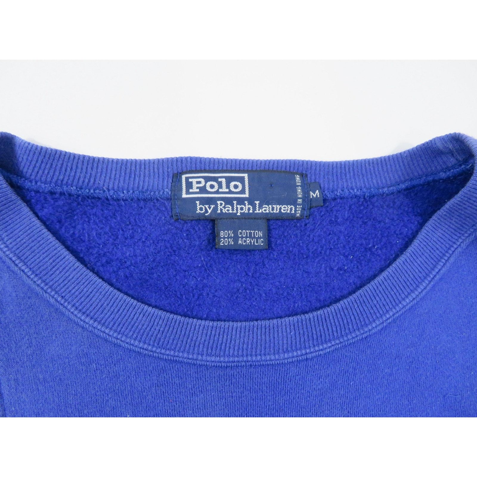 Polo Ralph Lauren Polo Color Block Sweatshirt Blue Sz M 1990s Size US M / EU 48-50 / 2 - 4 Thumbnail