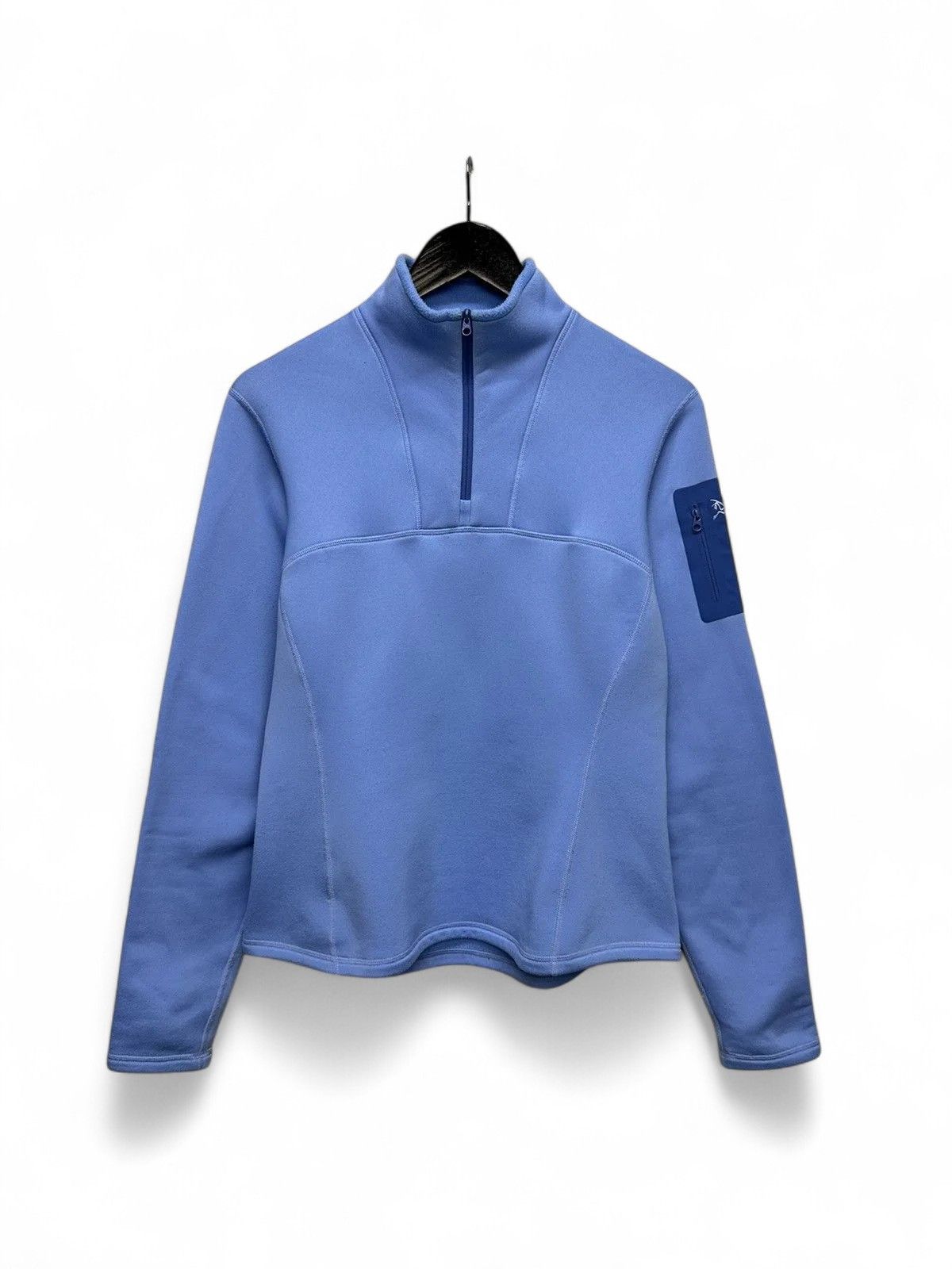 Outdoor Research Arcteryx Blue Technical Outdoor Sweatshirt Oversize Style Size M / US 6-8 / IT 42-44 - 1 Thumbnail