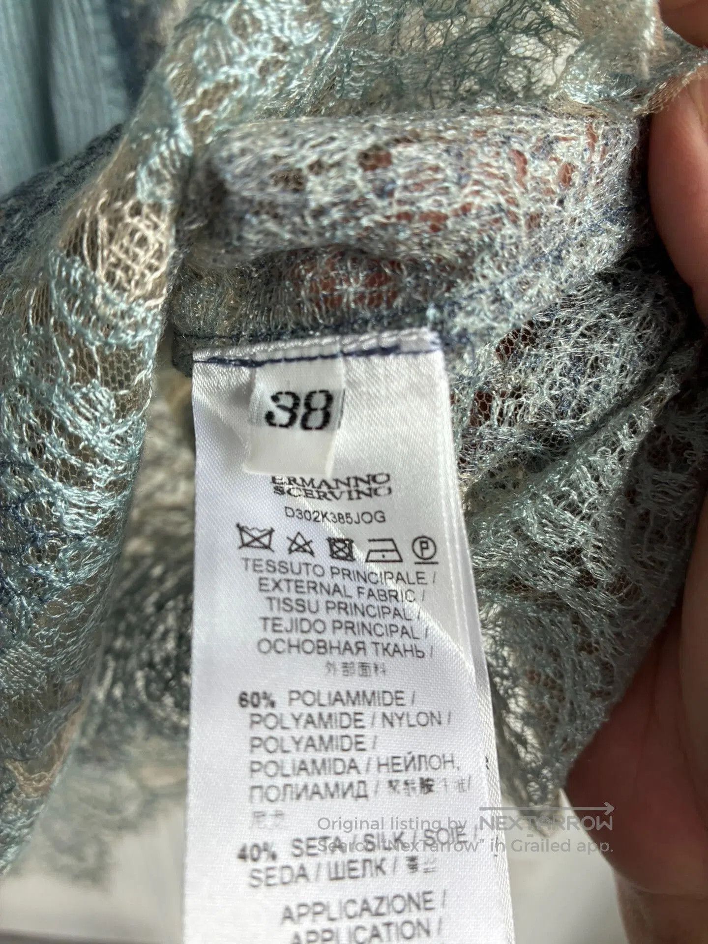 Ermanno Scervino Ermanno Scervino Blue Sleeveless Vest. Size S / US 4 / IT 40 - 4 Thumbnail