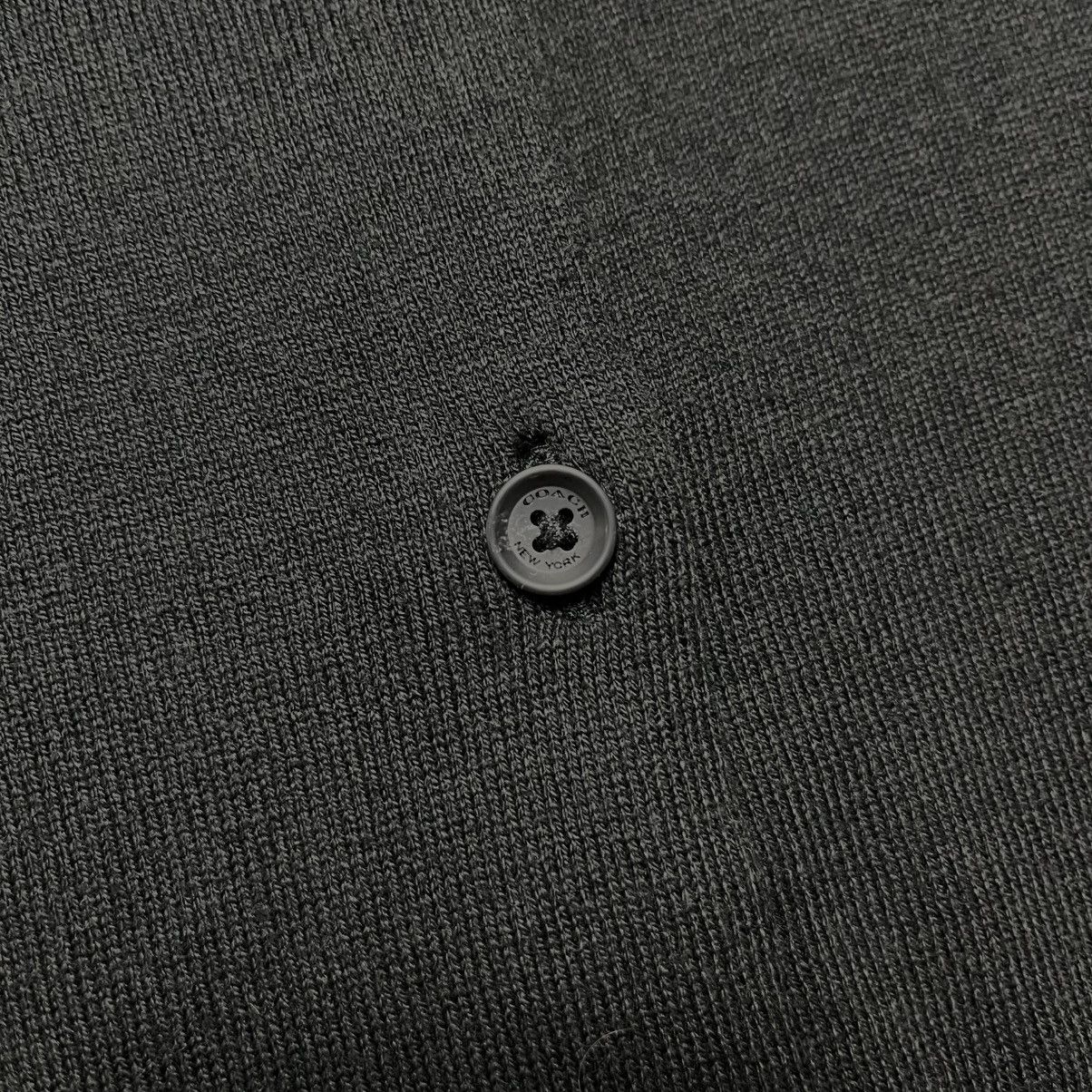 Coach Coach Black Cardigan Sweater Luxury Designer Size XS / US 0-2 / IT 36-38 - 5 Thumbnail
