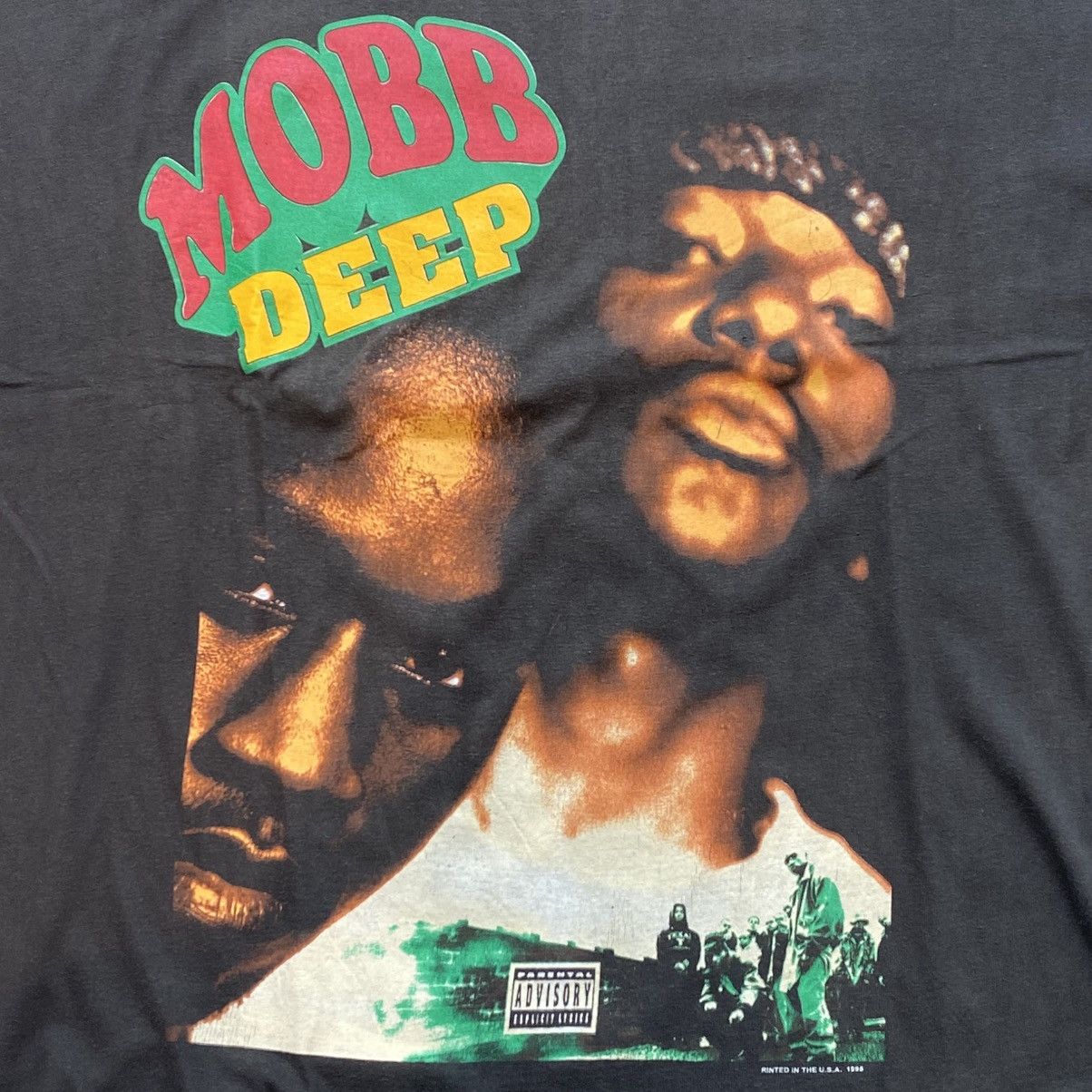 Rap Tees Vintage Rare 90s Mobb Deep “Shook One” Rap Tee Size US XXL / EU 58 / 5 - 4 Thumbnail