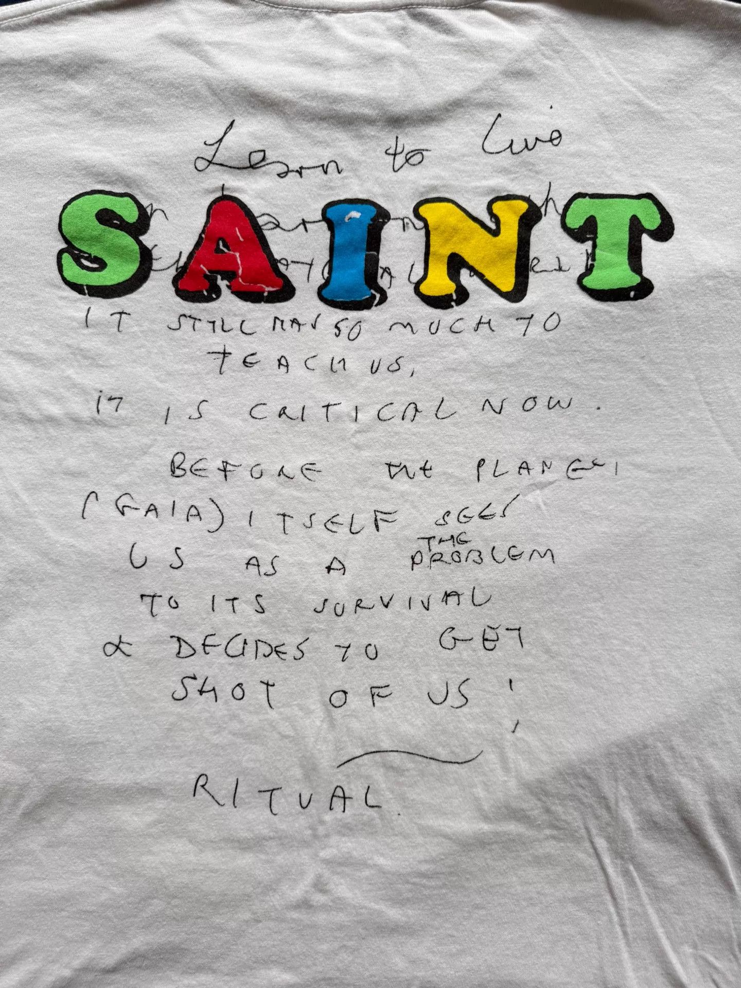 Other SAINT Mxxxxxx JamieReid 26SS Einstein ShortTee W M Size US M / EU 48-50 / 2 - 6 Thumbnail