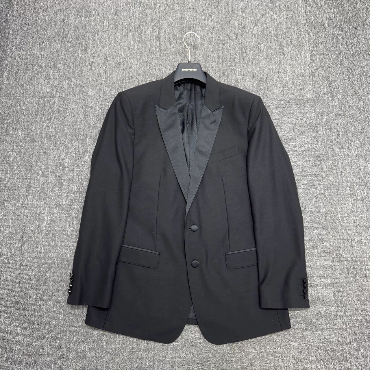 DGK dg pure wool suit jacket in black Size US L / EU 52-54 / 3 - 1 Thumbnail