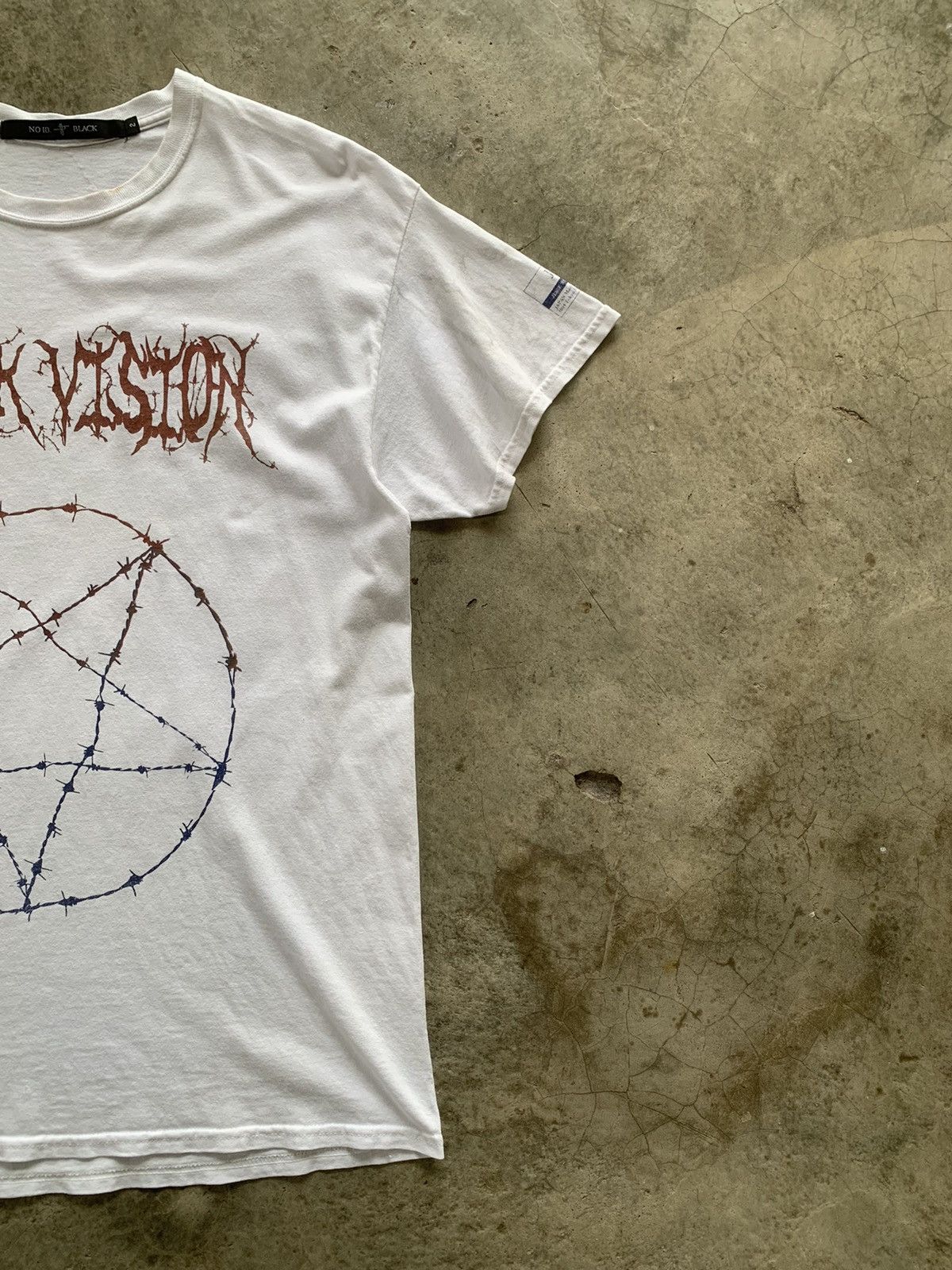 Japanese Brand × NO ID NO ID. Black Vision Pentagram Graphic Shirt Size US L / EU 52-54 / 3 - 3 Thumbnail