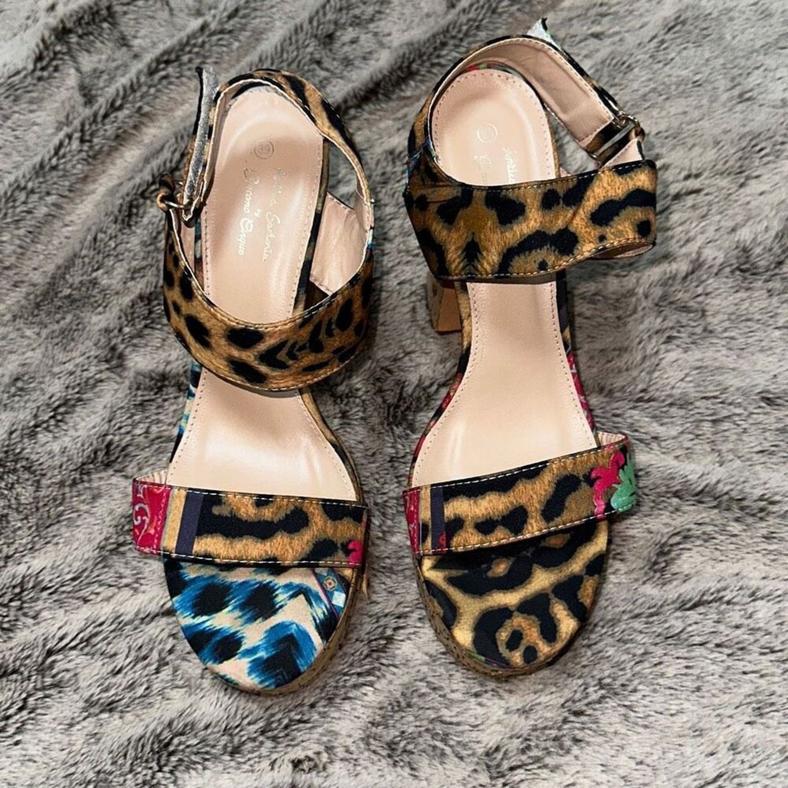 Other Antica Sartoria Italian Cork Platform Sandals | Sz 39 Size US 8.5 / IT 38.5 - 4 Thumbnail