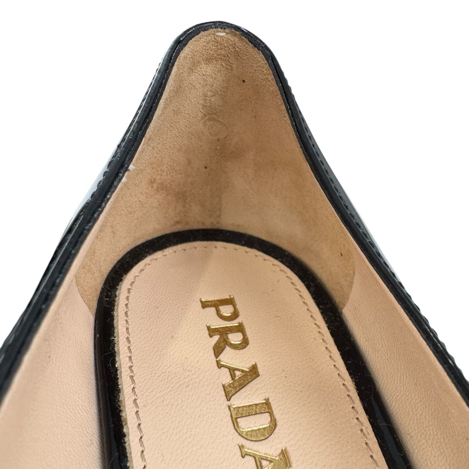 Prada Prada Patent Leather Kitten Heels Size US 7.5 / IT 37.5 - 12 Thumbnail