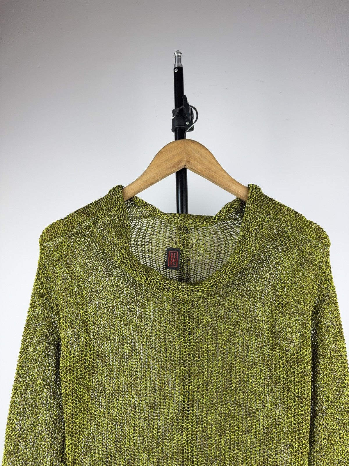 Japanese Brand Retro Stefanel Avant Garde Japanese style Knitted Sweater Size M / US 6-8 / IT 42-44 - 2 Thumbnail