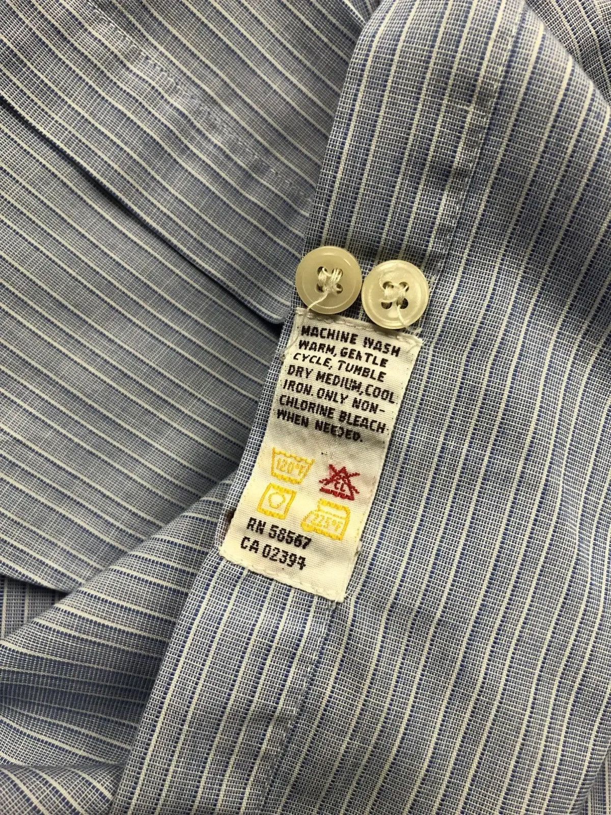 Yves Saint Laurent YVES SAINT LAURENT Vintage Button Up Shirt Luxury 16 32/33 Size US L / EU 52-54 / 3 - 9 Thumbnail