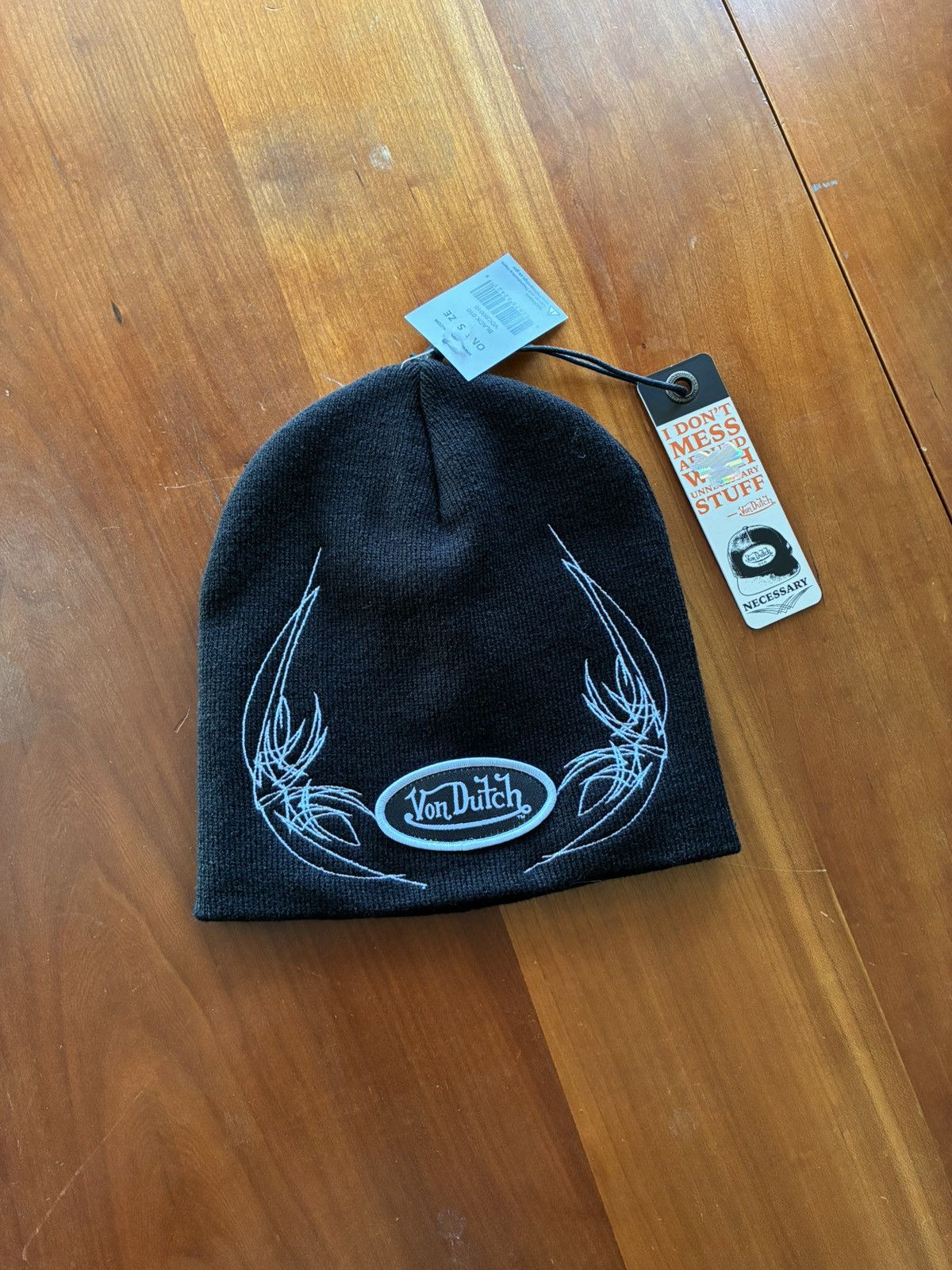 Von Dutch Von Dutch black beanie new with tags Size ONE SIZE - 1 Thumbnail