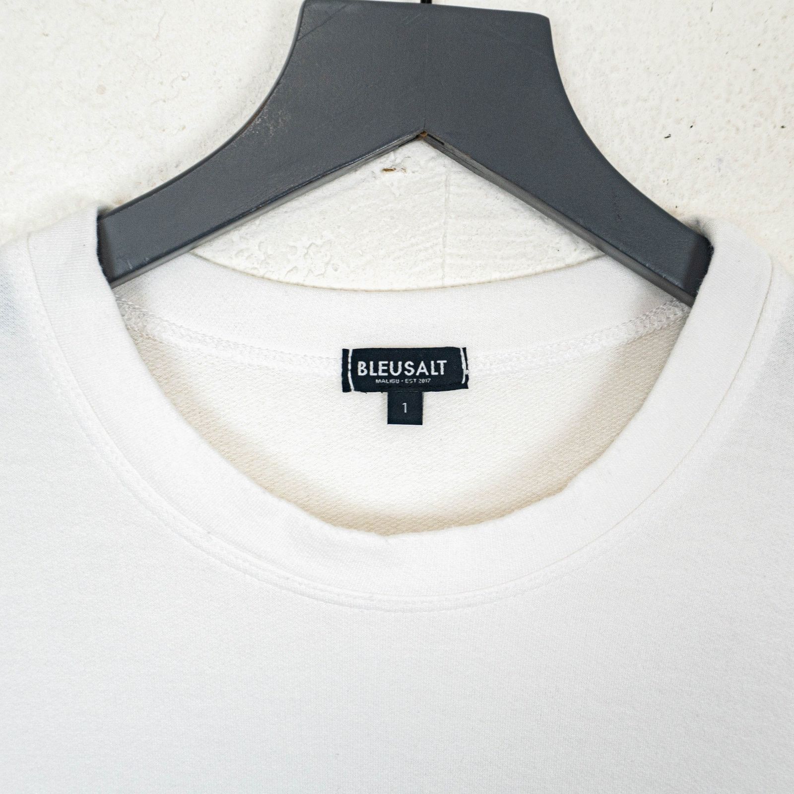 Other BLEUSALT Malibu White Crew Pullover Modal jersey size 1 Size US S / EU 44-46 / 1 - 2 Thumbnail