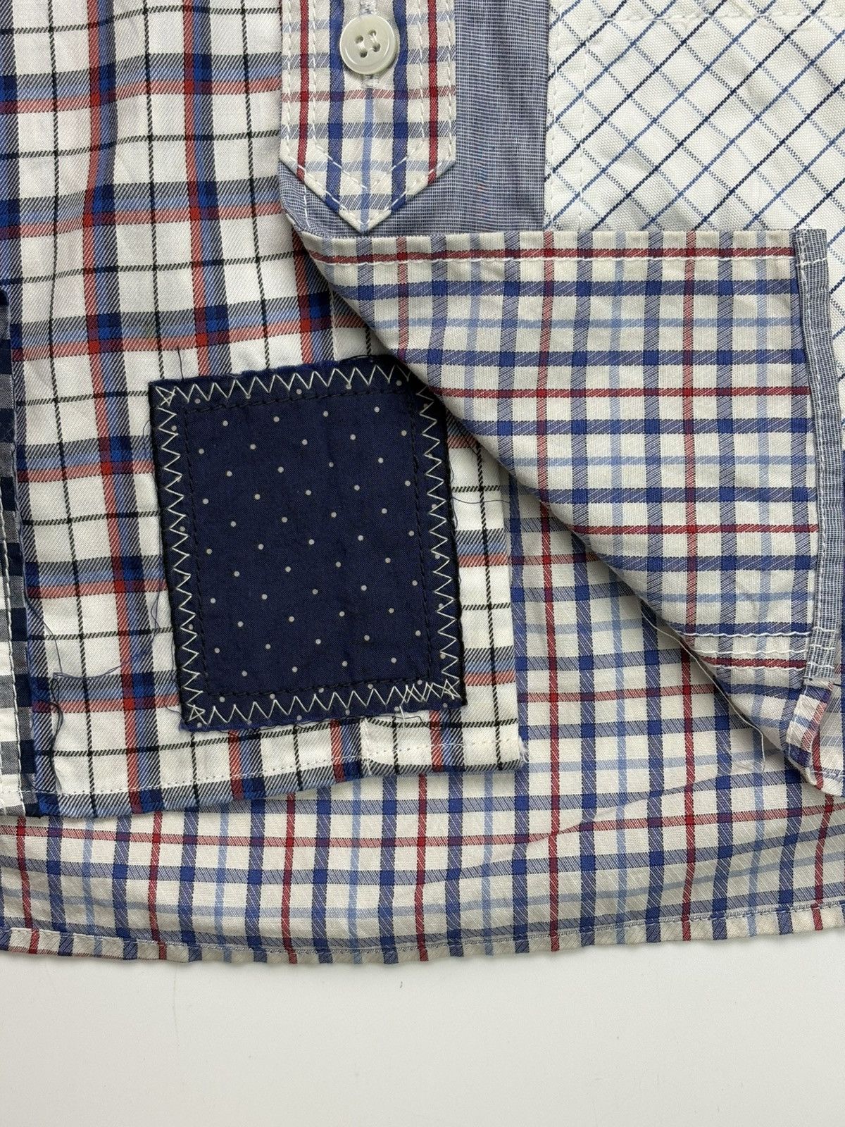 Junya Watanabe Junya Watanabe Homme Patchwork Longsleeves Size US XS / EU 42 / 0 - 5 Thumbnail