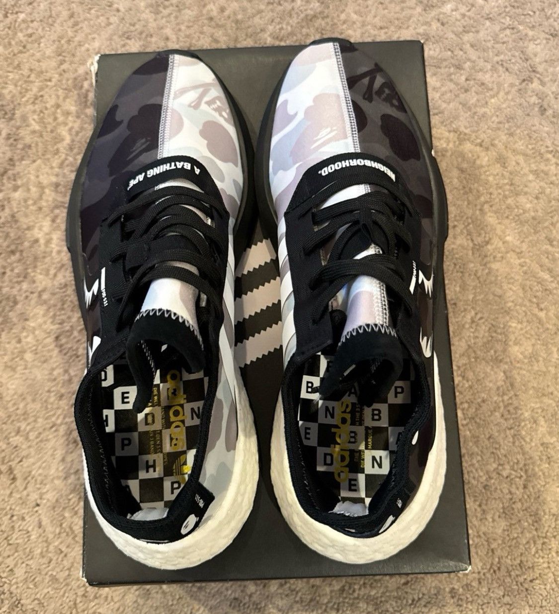 Adidas × Bape NBHD Bape Pod 3.1 Size US 10.5 / EU 43-44 - 7 Thumbnail
