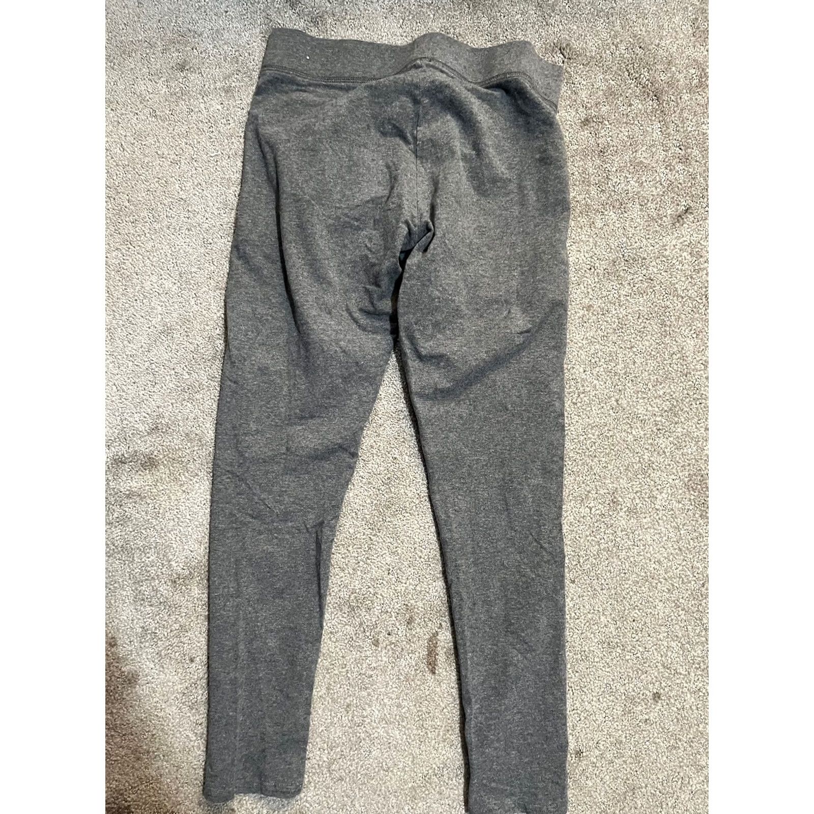 Vintage Aerie Chill Play Move Women's Leggings Medium Gray Solid Activewear Yoga Lightweight Full Leg Mens Womens Girls Boys Size 32" / US 10 / IT 46 - 4 Thumbnail