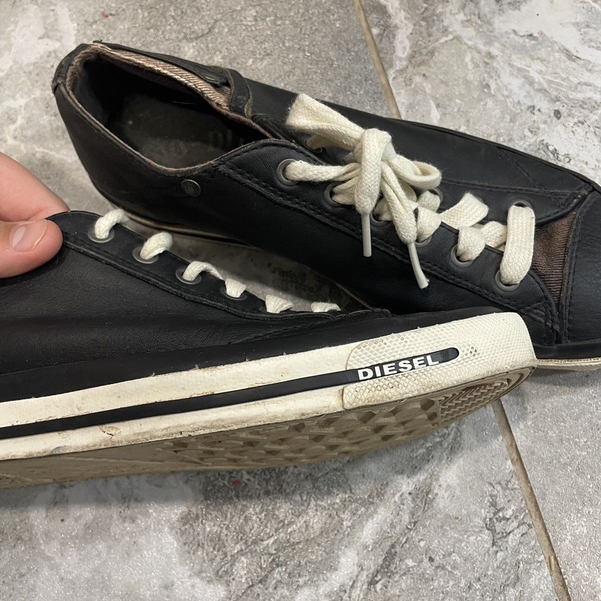 Diesel Vintage Diesel leather shoes sneakers boots y2k die rock sun Size US 9 / EU 42 - 5 Thumbnail
