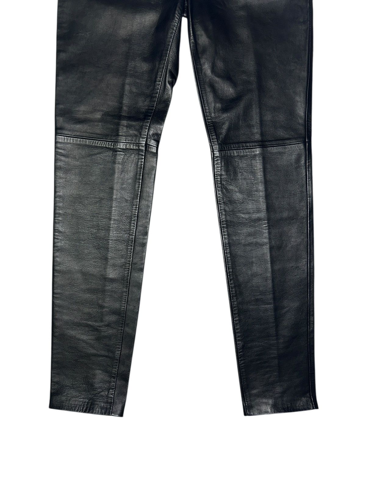 Hedi Slimane × Saint Laurent Paris F/W 16 Sample Leather Trousers Size 25" / US 0 / IT 36 - 11 Thumbnail