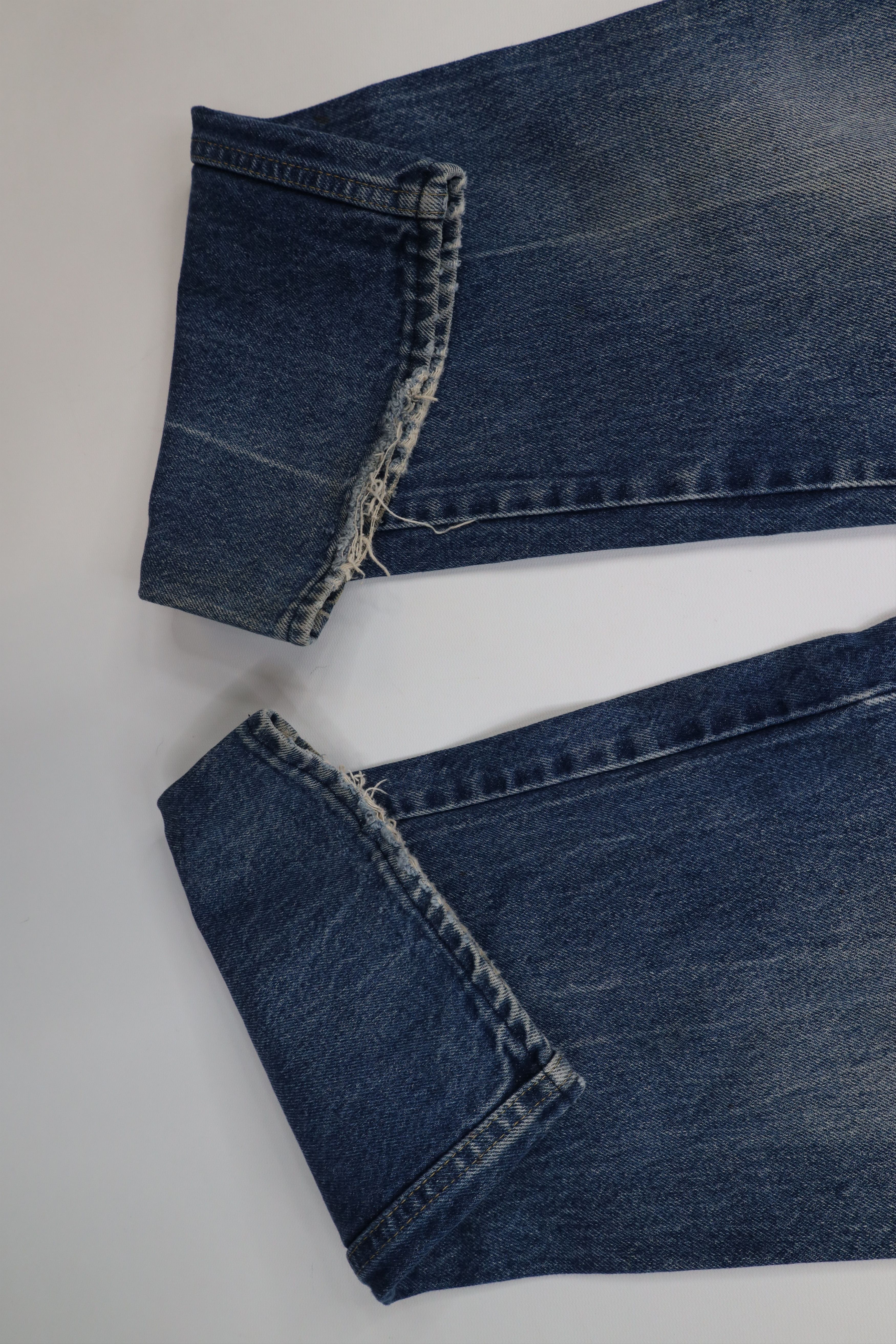 Vintage Vintage 70s Streetwear Flared Wide Leg Denim Jeans USA Size US 34 / EU 50 - 5 Thumbnail