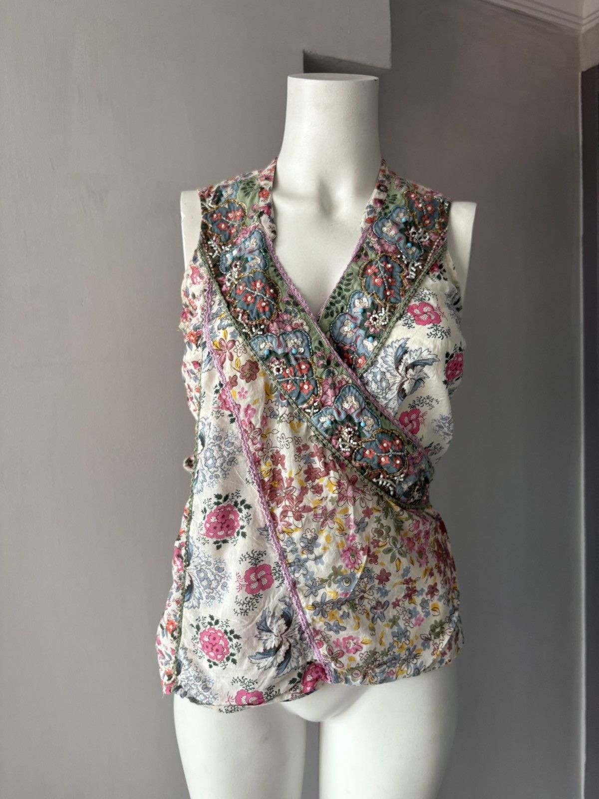 Vintage y2k Derhy blouse Size L / US 10 / IT 46 - 9 Thumbnail