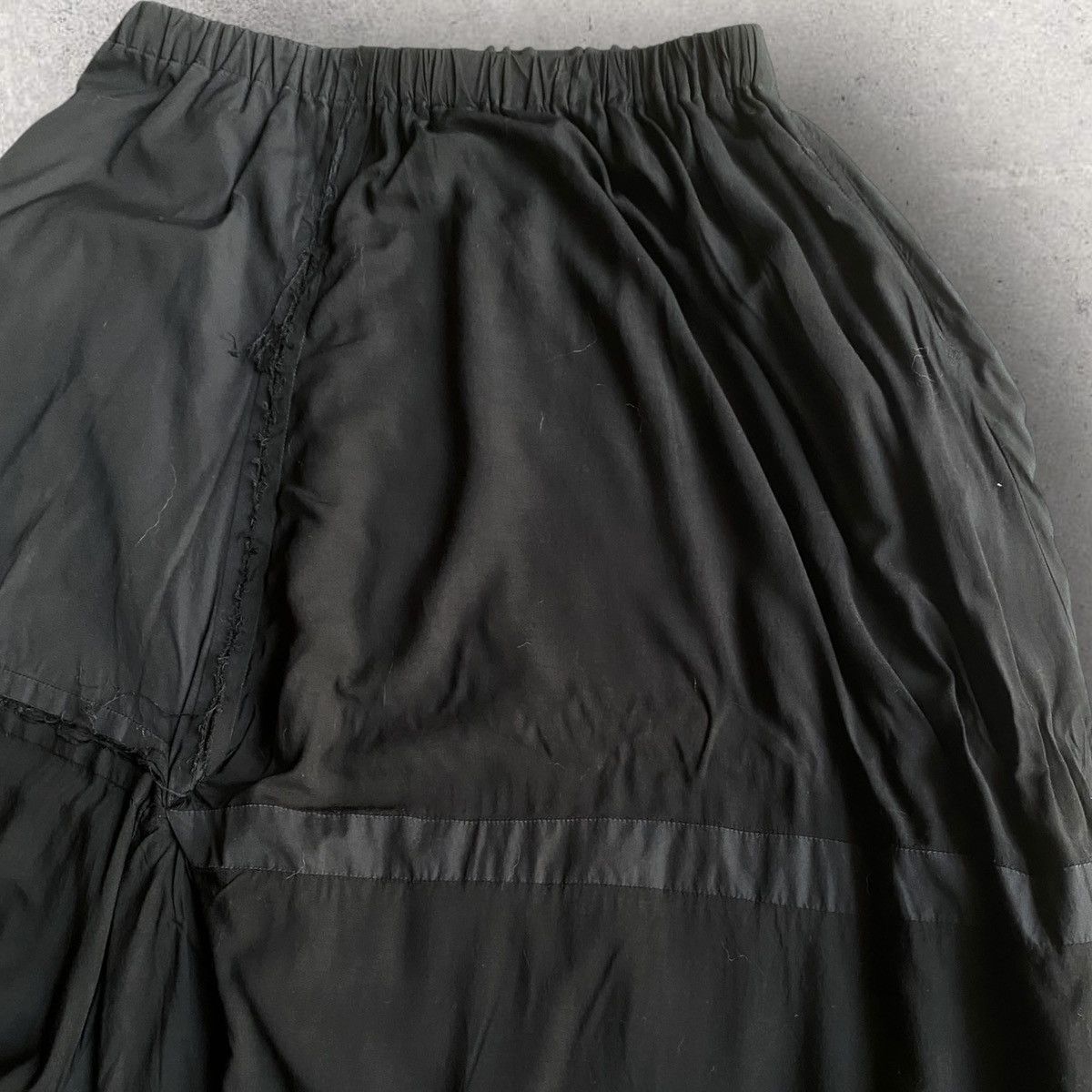 Yohji Yamamoto Ground Y SS18 Rayon Patchwork Skirt Size 28" / US 6 / IT 42 - 5 Thumbnail
